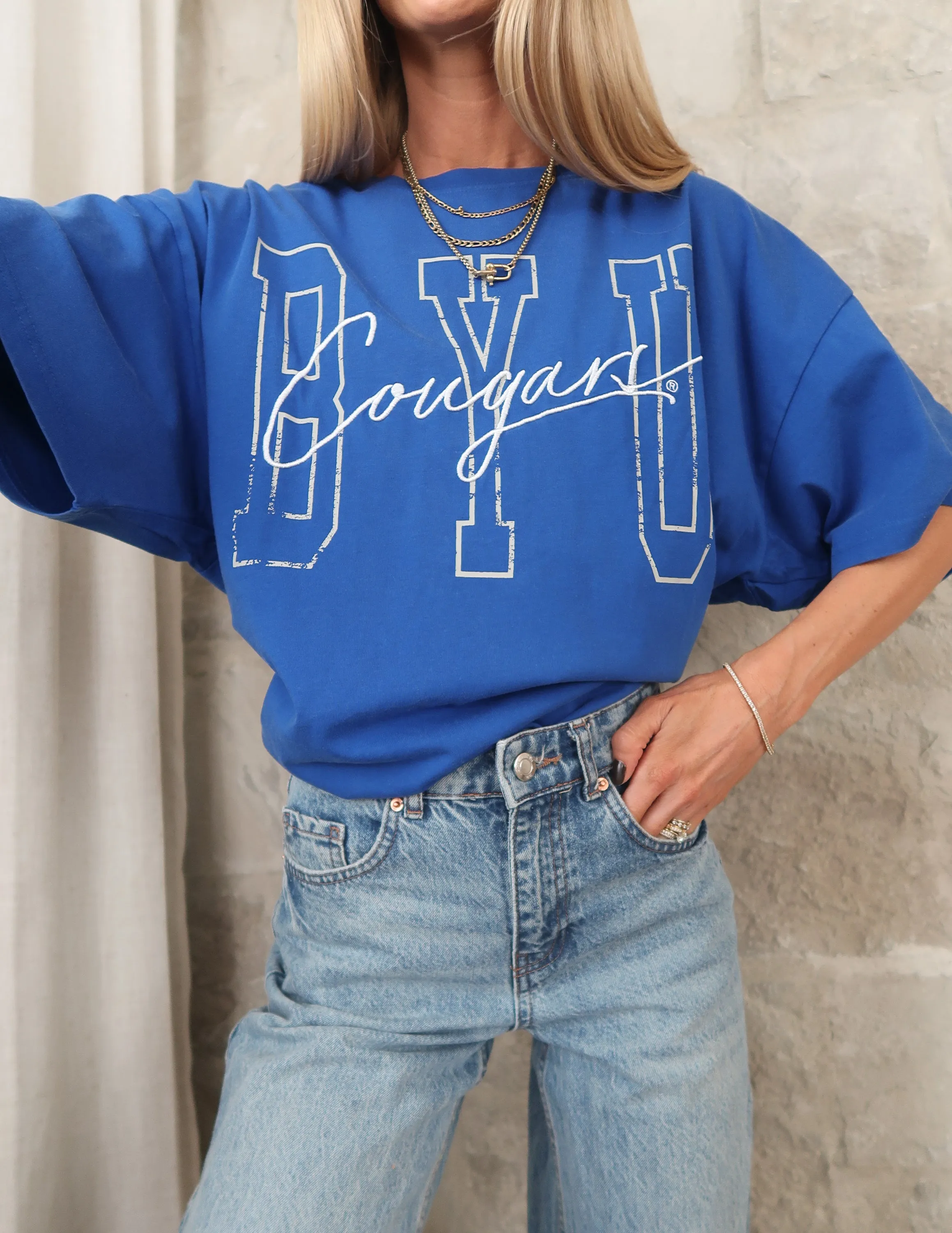 BYU Cougar Tee sold by Shop Stevie