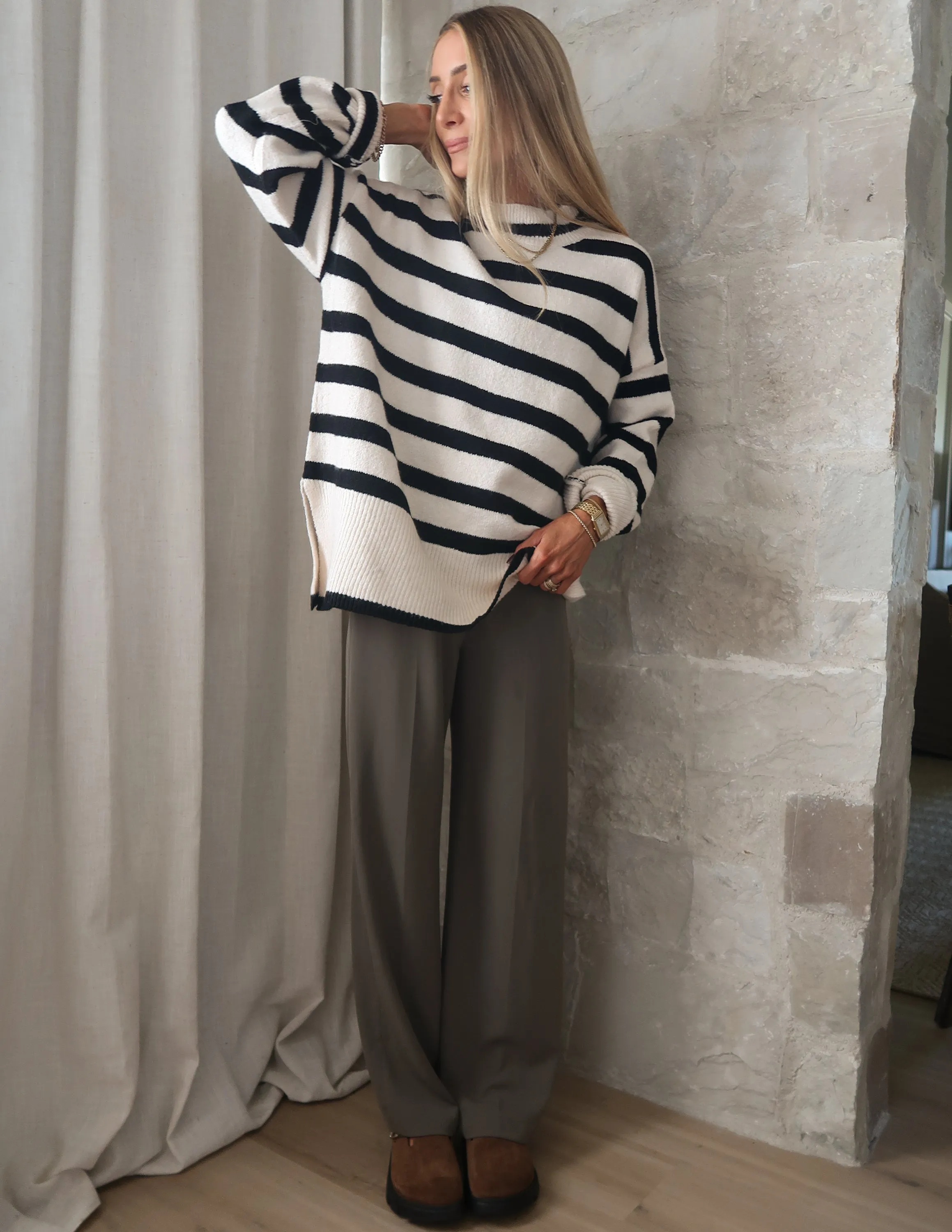 Soft Striped Sweater sold by Shop Stevie product image thumbnail 4