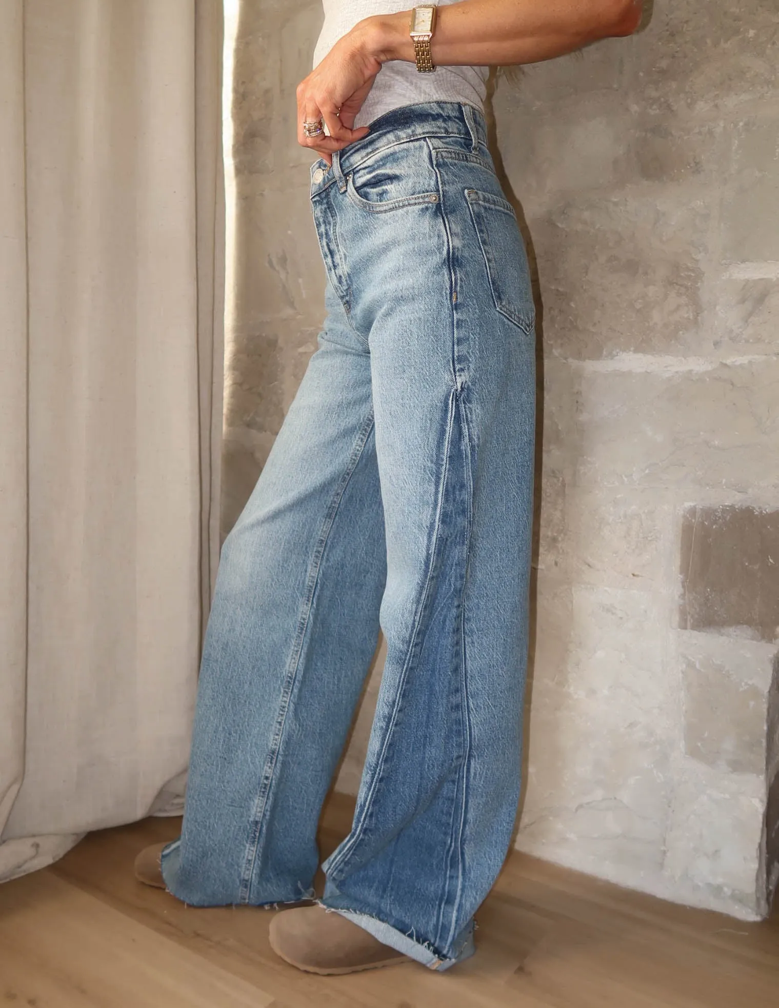 Melenie Wide Leg Pants sold by Shop Stevie