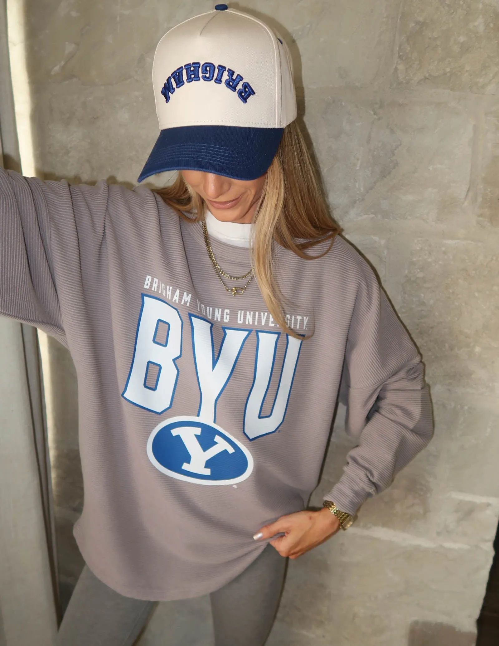 BYU Corded Pullover sold by Shop Stevie product image thumbnail 3