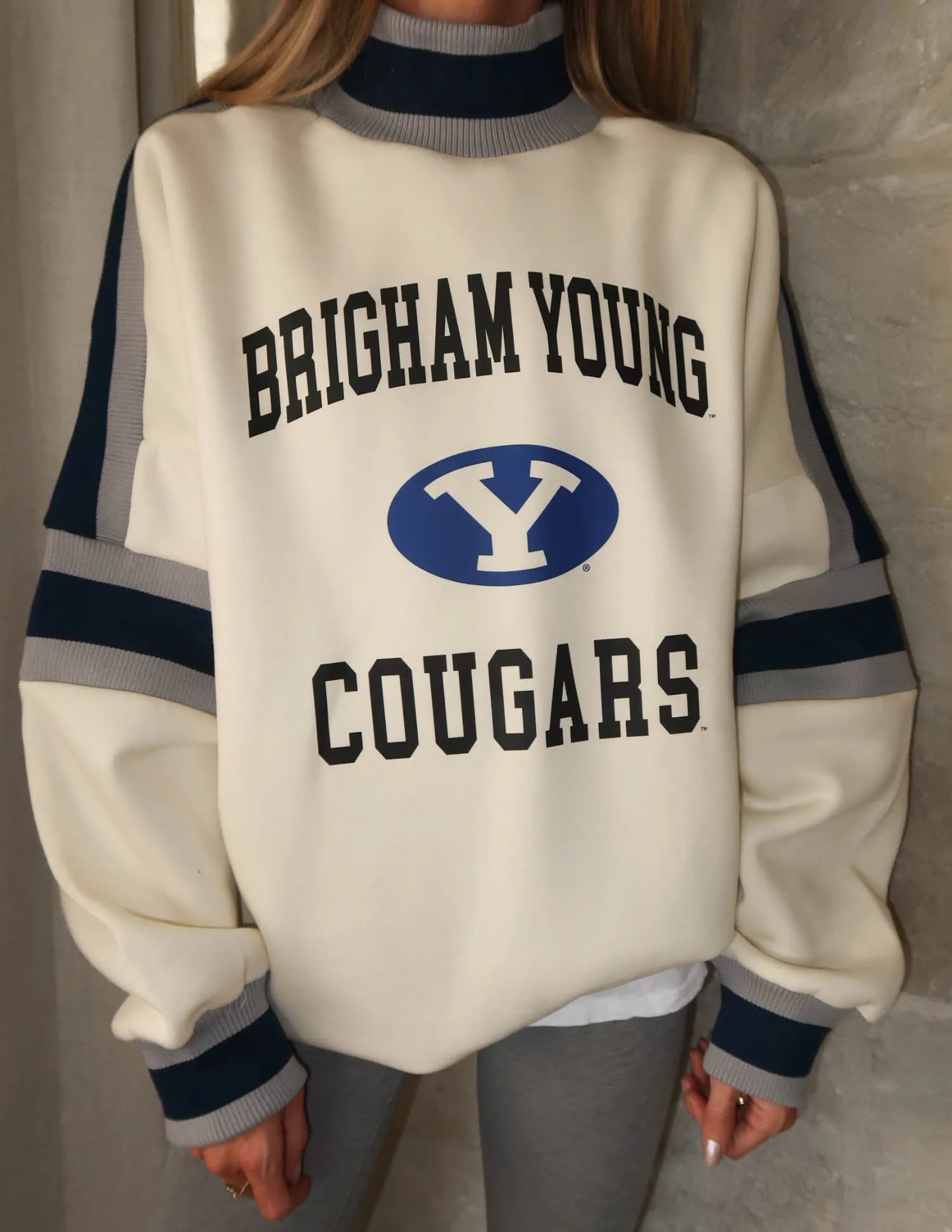 BYU Vivid Motion Colorblock Pullover sold by Shop Stevie product image thumbnail 2
