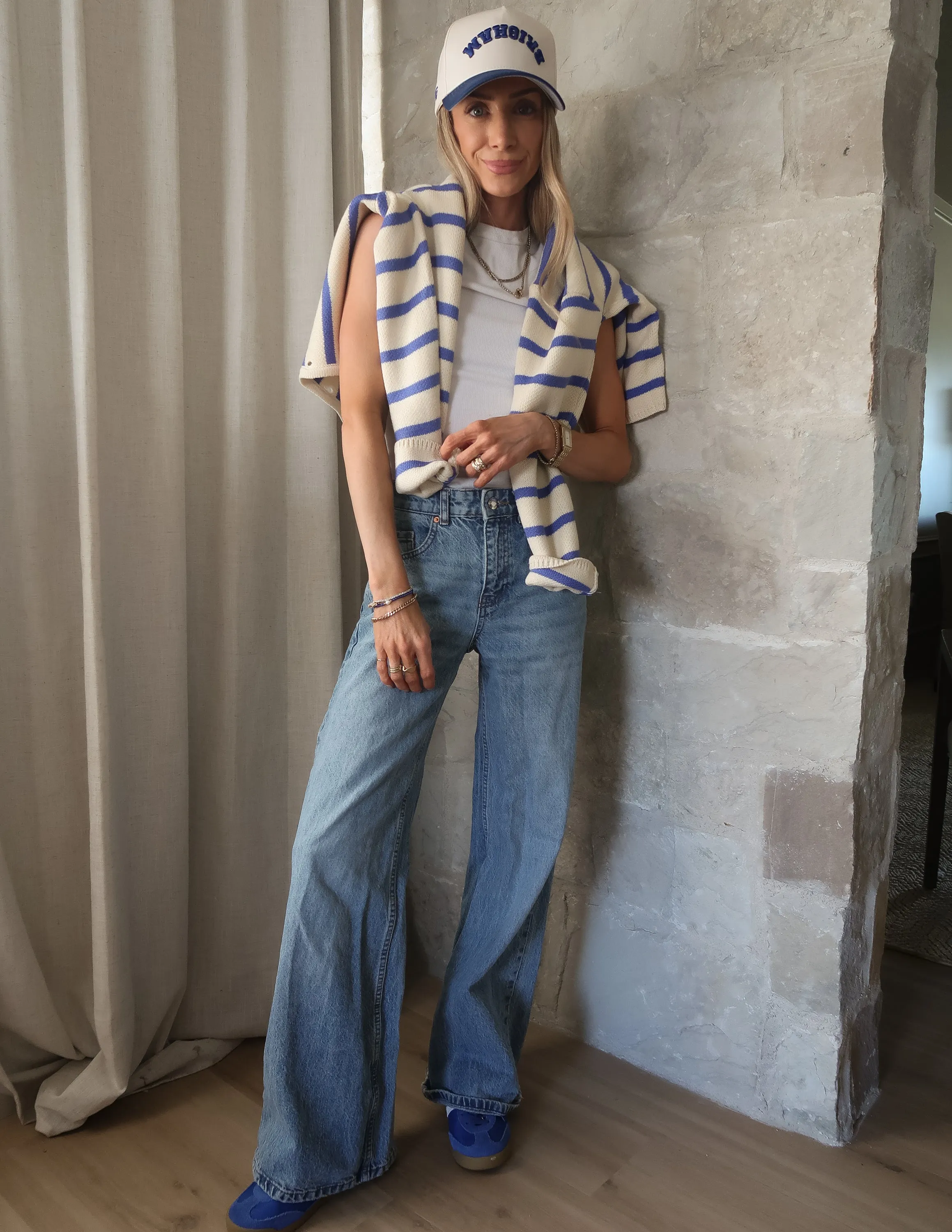 Jemina Striped Cardigan sold by Shop Stevie product image thumbnail 3