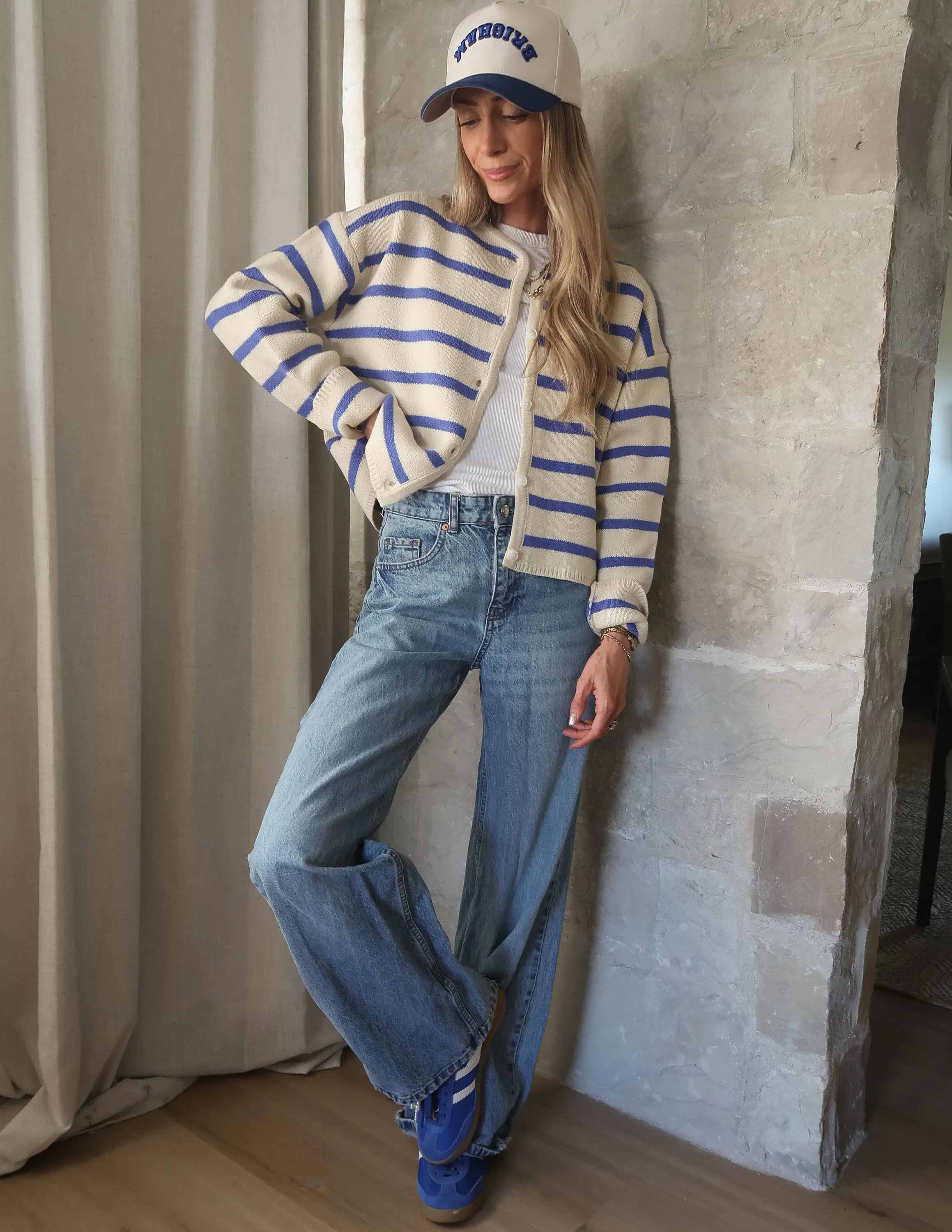 Jemina Striped Cardigan sold by Shop Stevie product image thumbnail 4