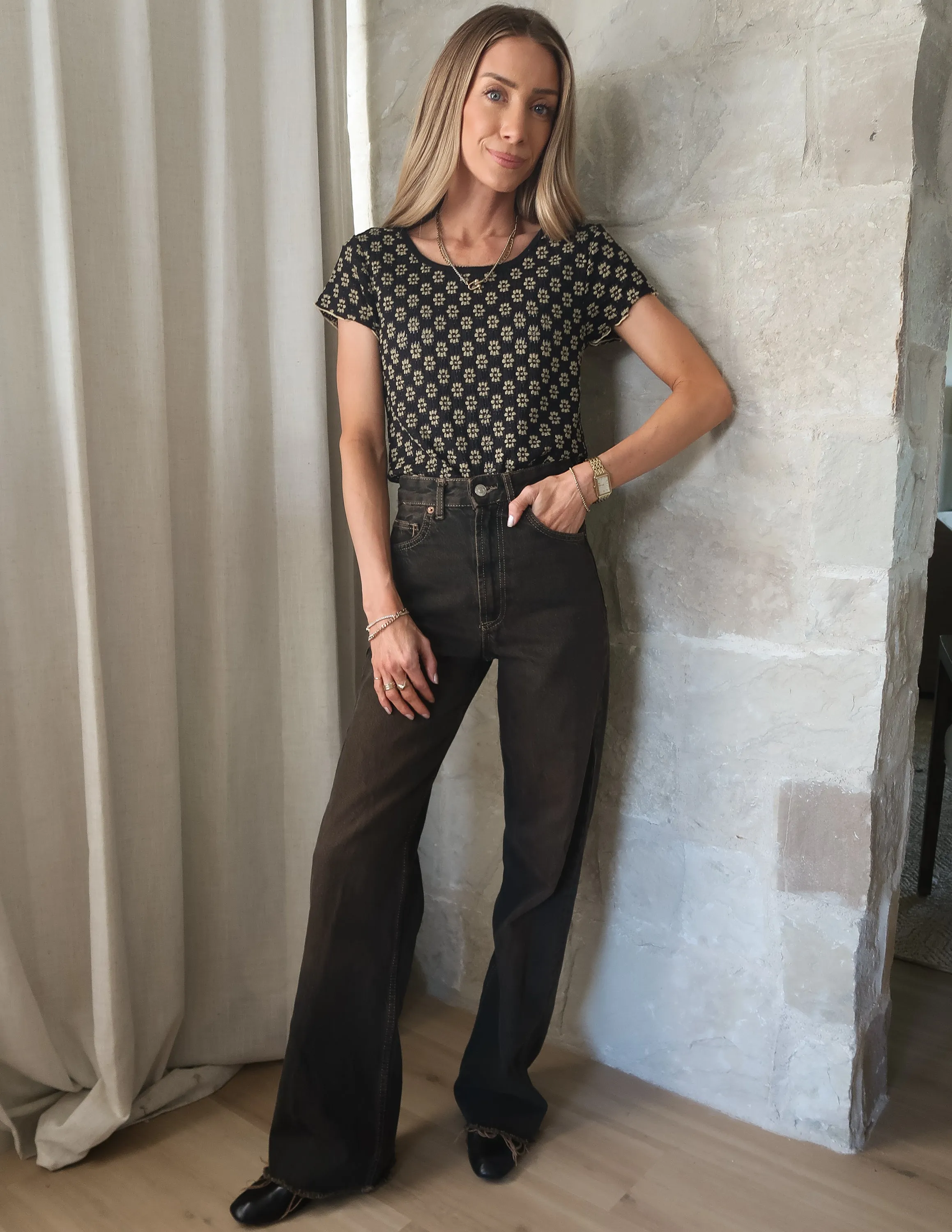 Pixie Floral Lace Top sold by Shop Stevie product image thumbnail 5