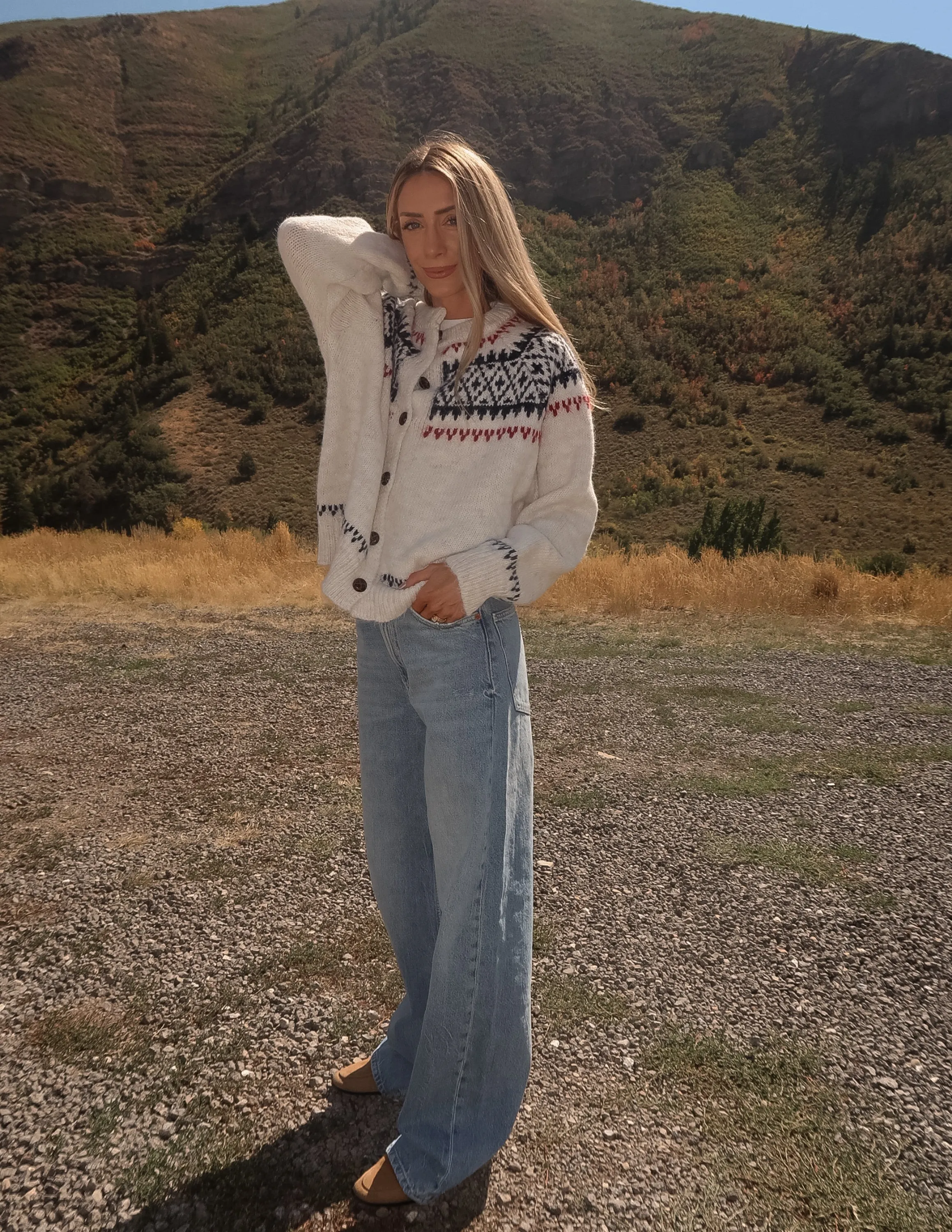 Nordic Fair Isle Cardigan sold by Shop Stevie product image thumbnail 3