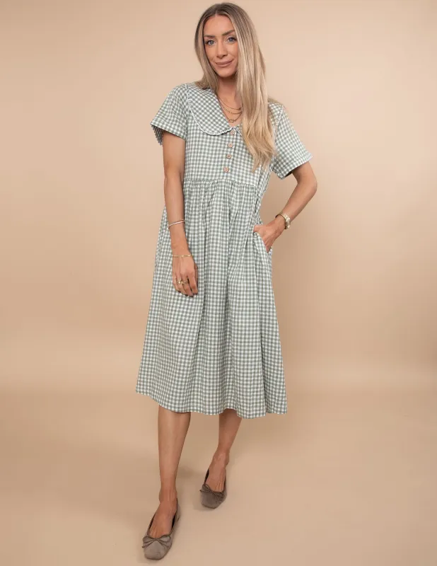 Meadow Gingham Dress sold by Shop Stevie