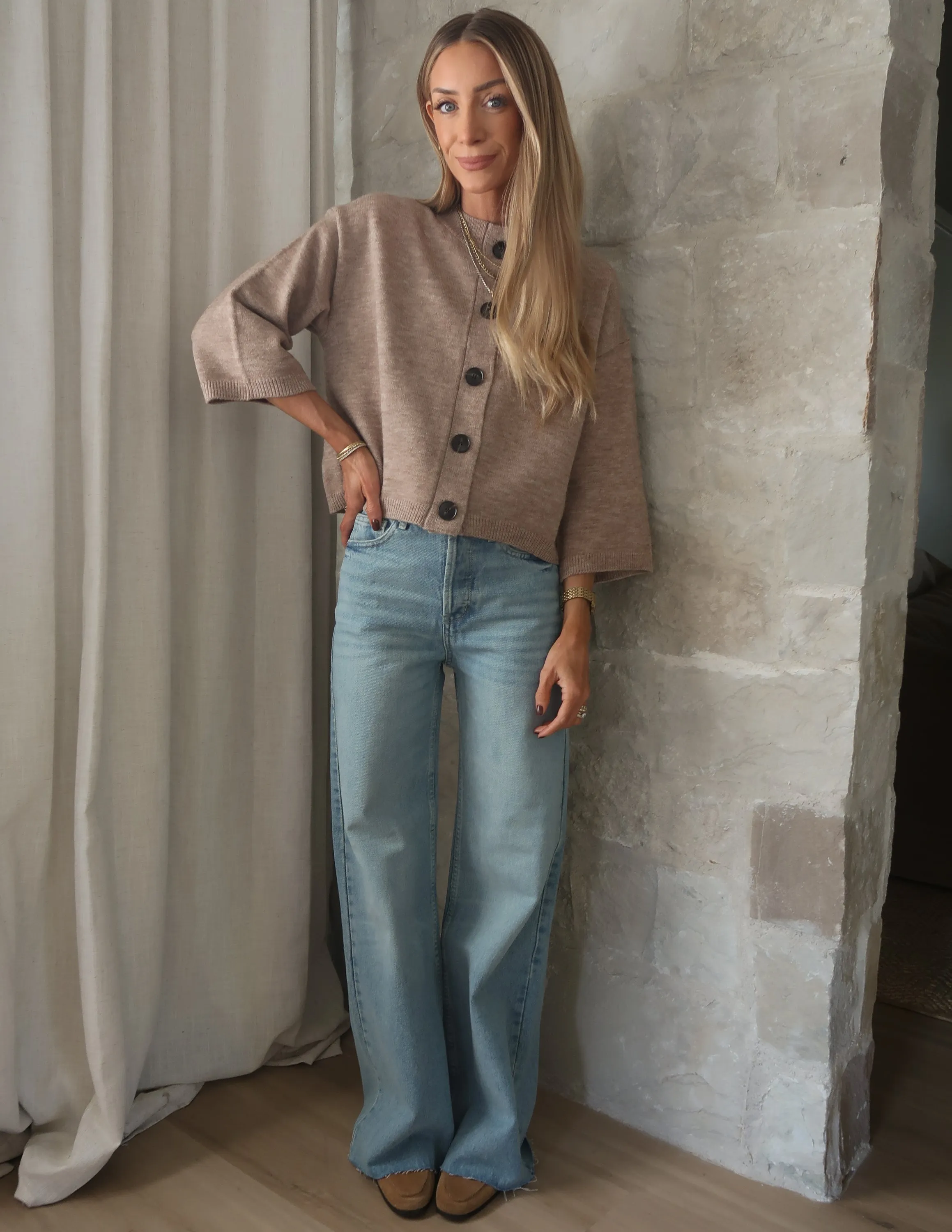 Arden Short Sleeve Cardigan sold by Shop Stevie product image thumbnail 2