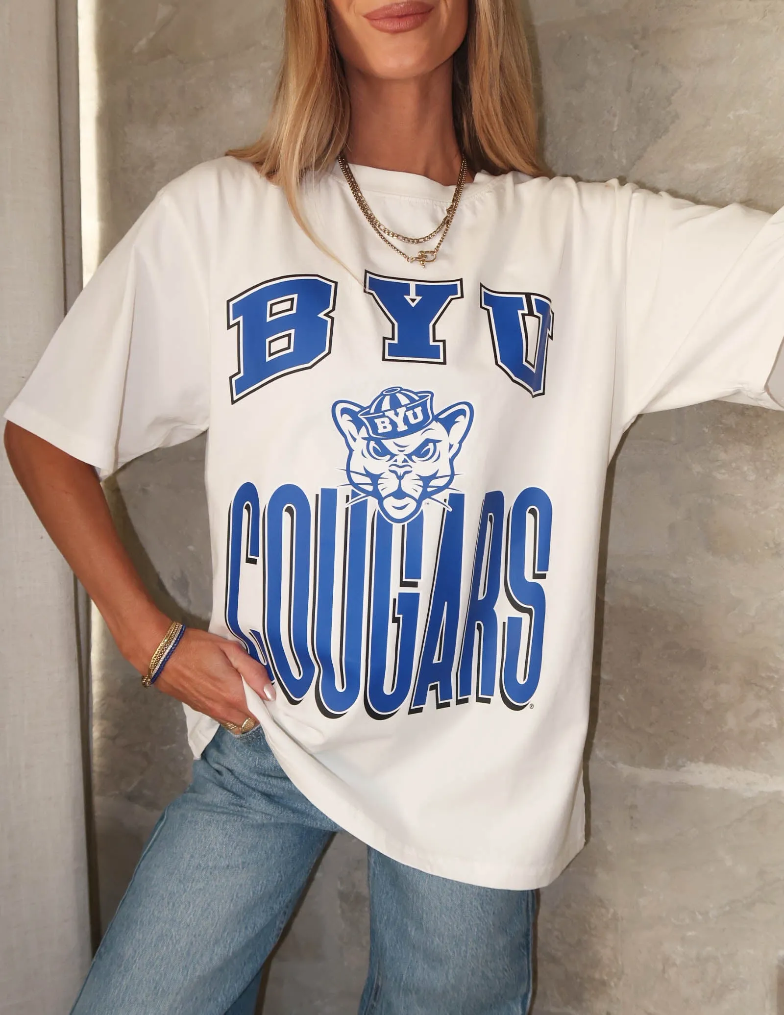 BYU Cougars Graphic Tee sold by Shop Stevie product image thumbnail 3