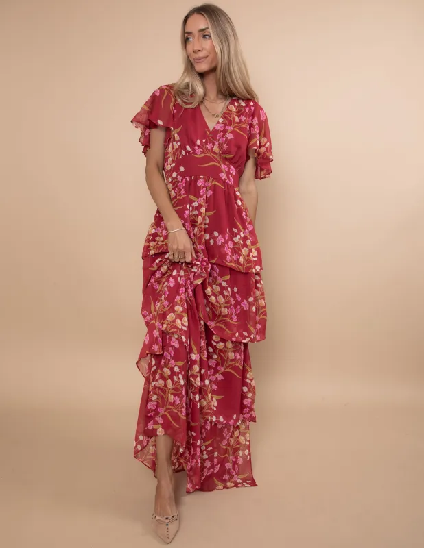 Ginnie Floral Maxi Dress sold by Shop Stevie