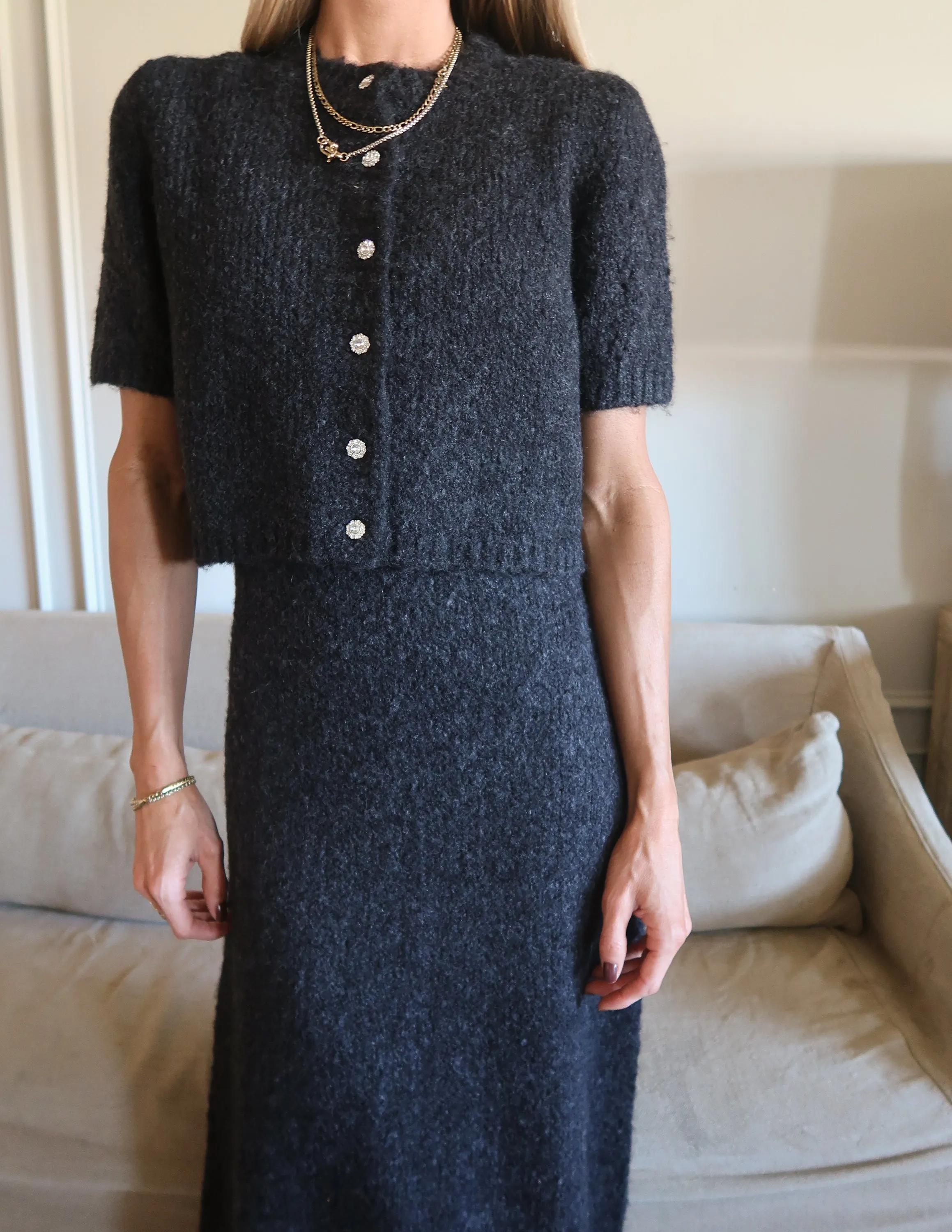 Midnight Knit Two Piece Set sold by Shop Stevie product image thumbnail 4