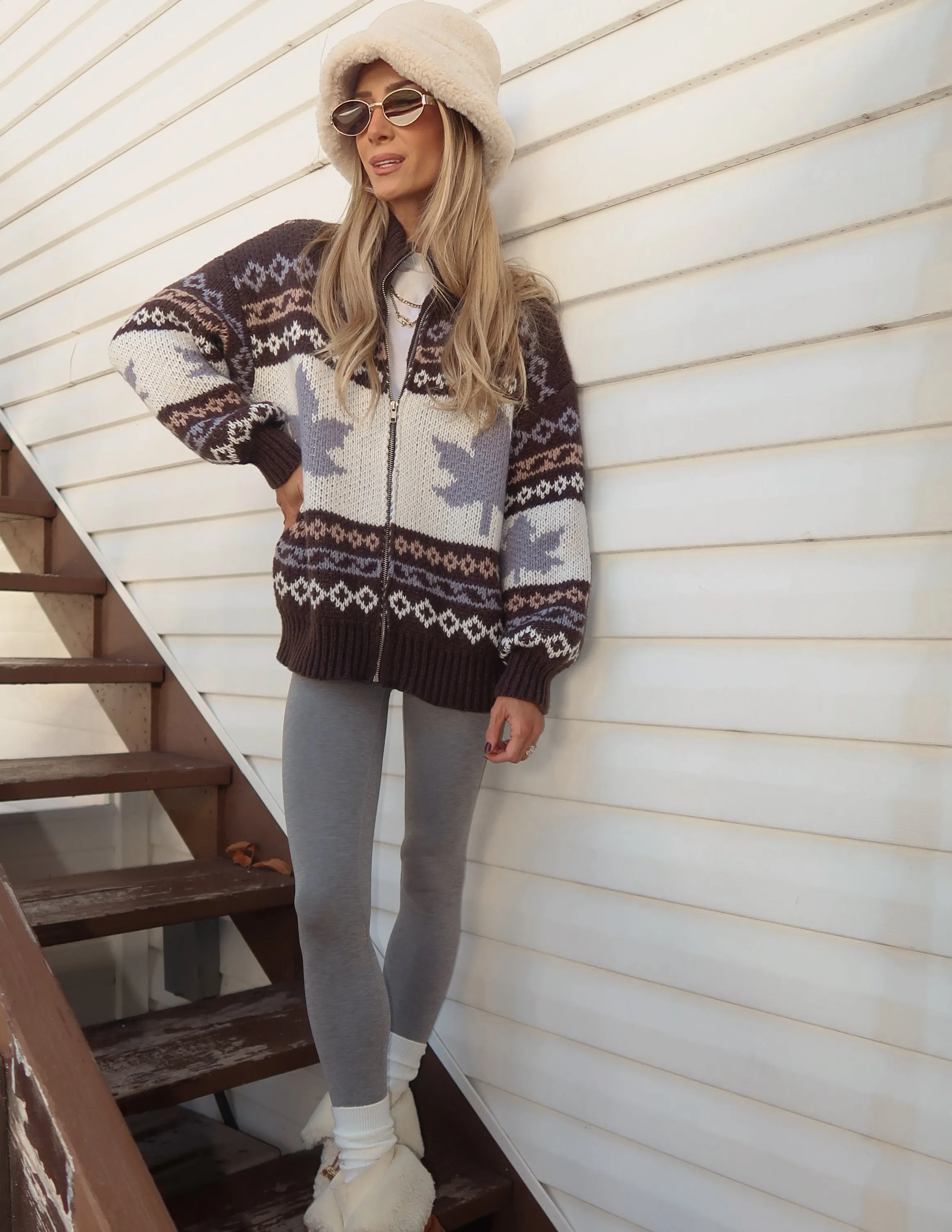 Maple Trail Sweater Jacket sold by Shop Stevie product image thumbnail 4