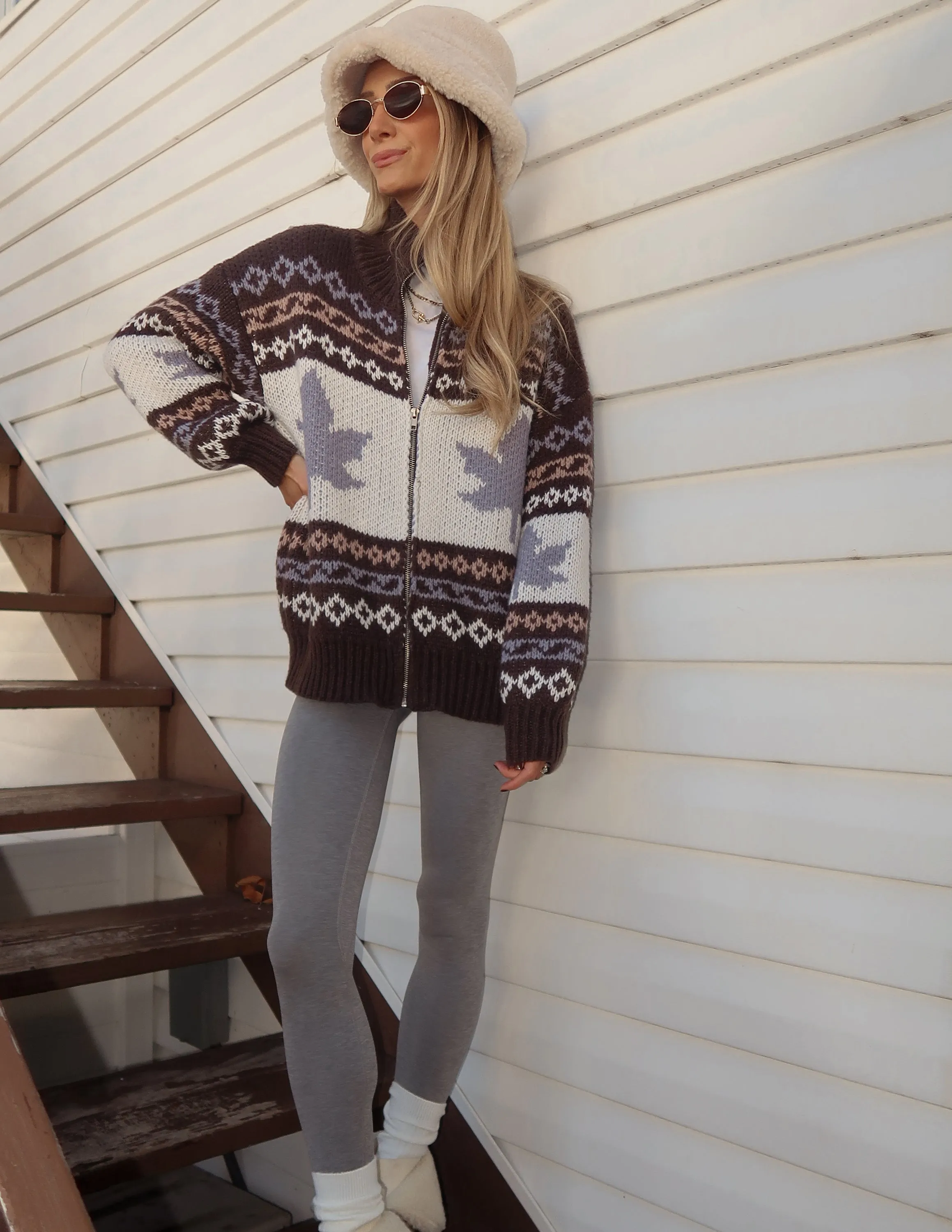 Maple Trail Sweater Jacket sold by Shop Stevie product image thumbnail 2