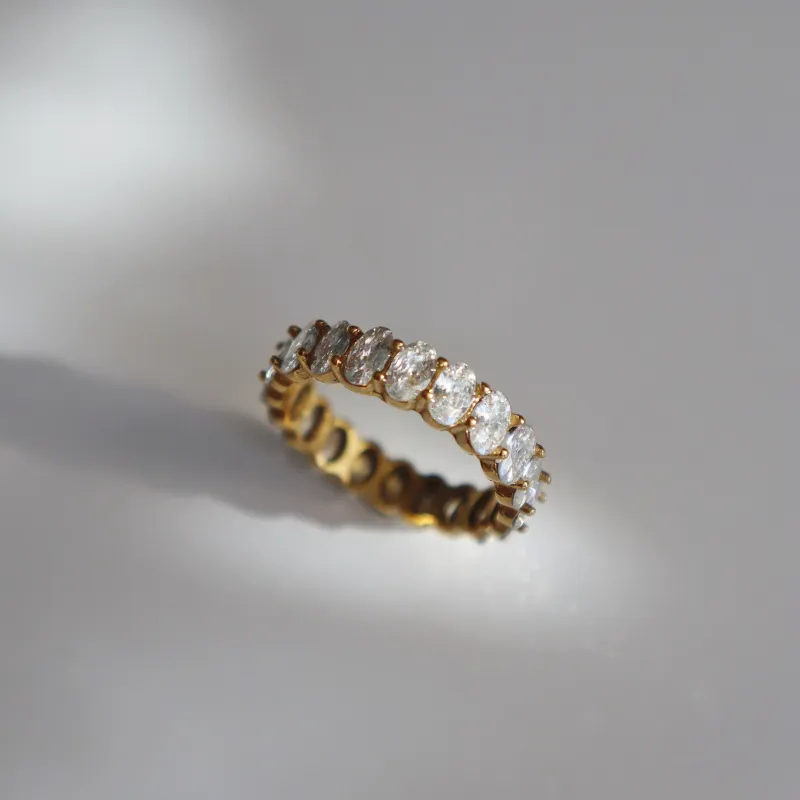 Oval Eternity Cz Ring sold by Shop Stevie