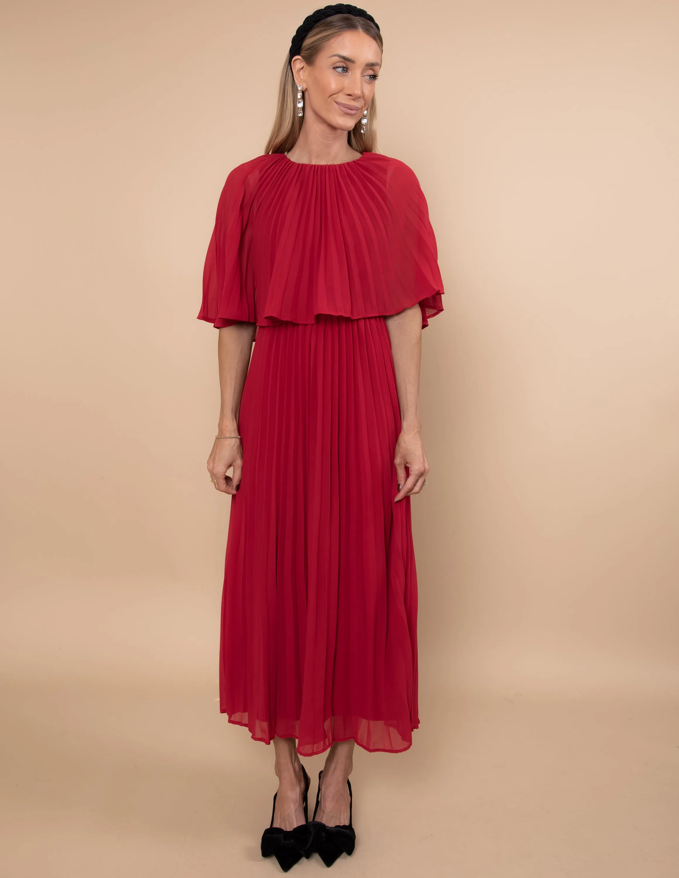 Charlotte Pleated Dress sold by Shop Stevie product image thumbnail 4