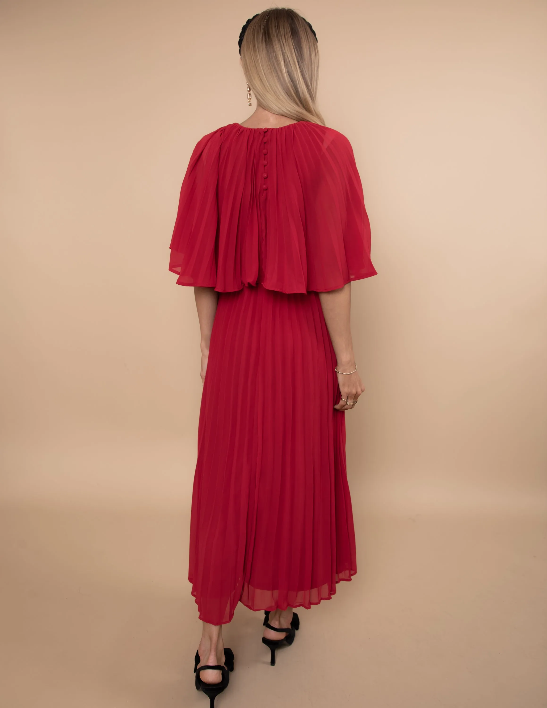 Charlotte Pleated Dress sold by Shop Stevie product image thumbnail 5