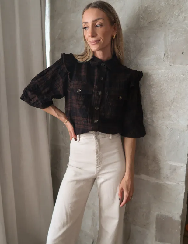 Maple Plaid Top sold by Shop Stevie