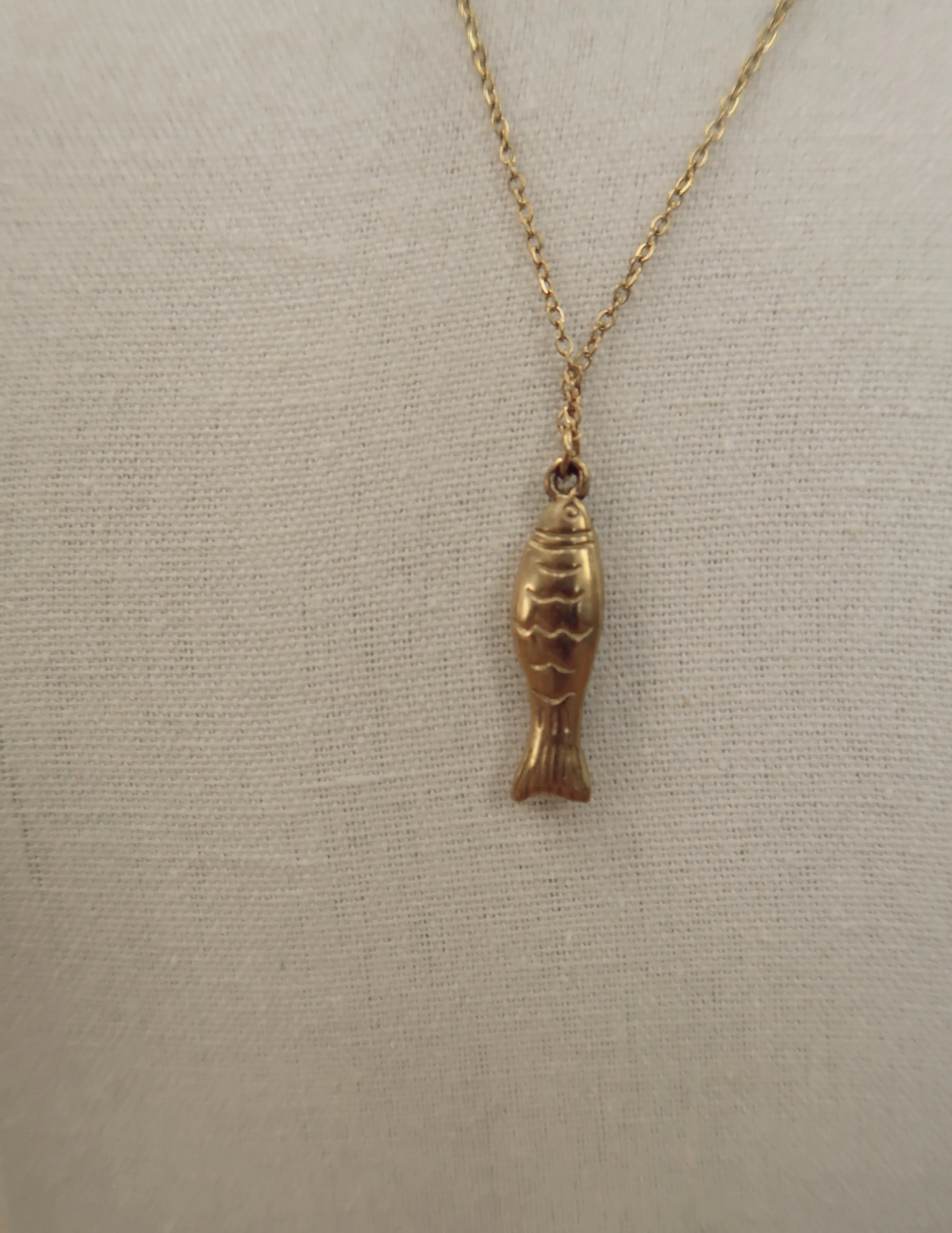 Fish Charm Necklace sold by Shop Stevie product image thumbnail 2