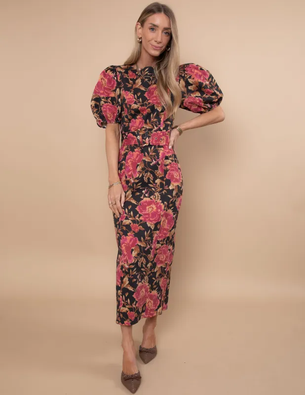 Rosalie Floral Midi sold by Shop Stevie