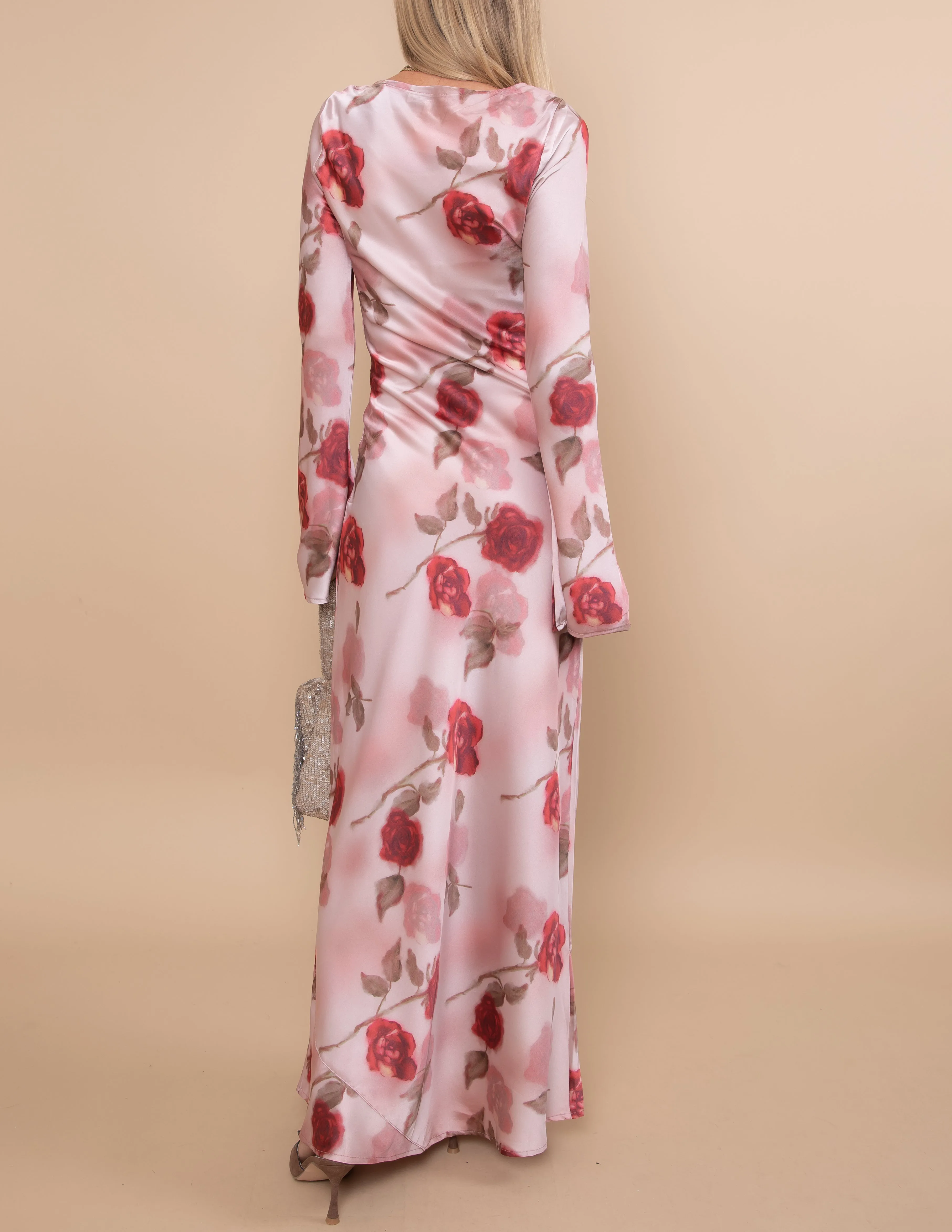Velour Bloom Maxi Dress sold by Shop Stevie product image thumbnail 4
