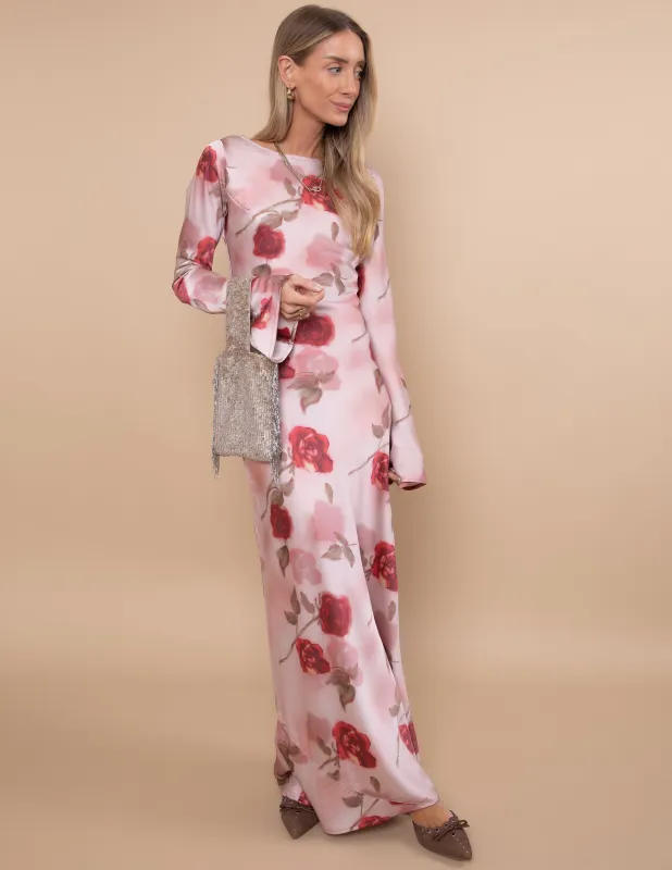 Velour Bloom Maxi Dress sold by Shop Stevie