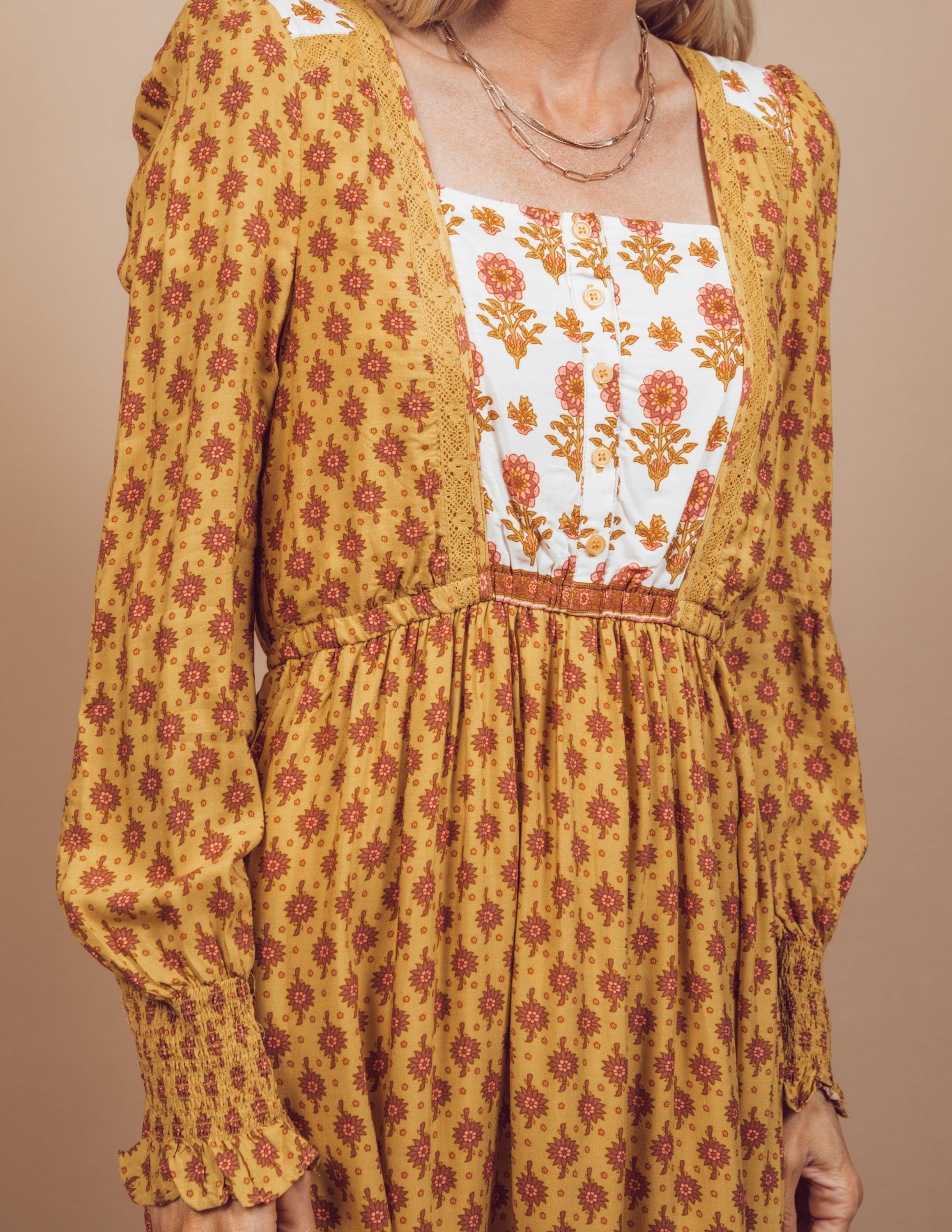 Helene Printed Dress sold by Shop Stevie product image thumbnail 4