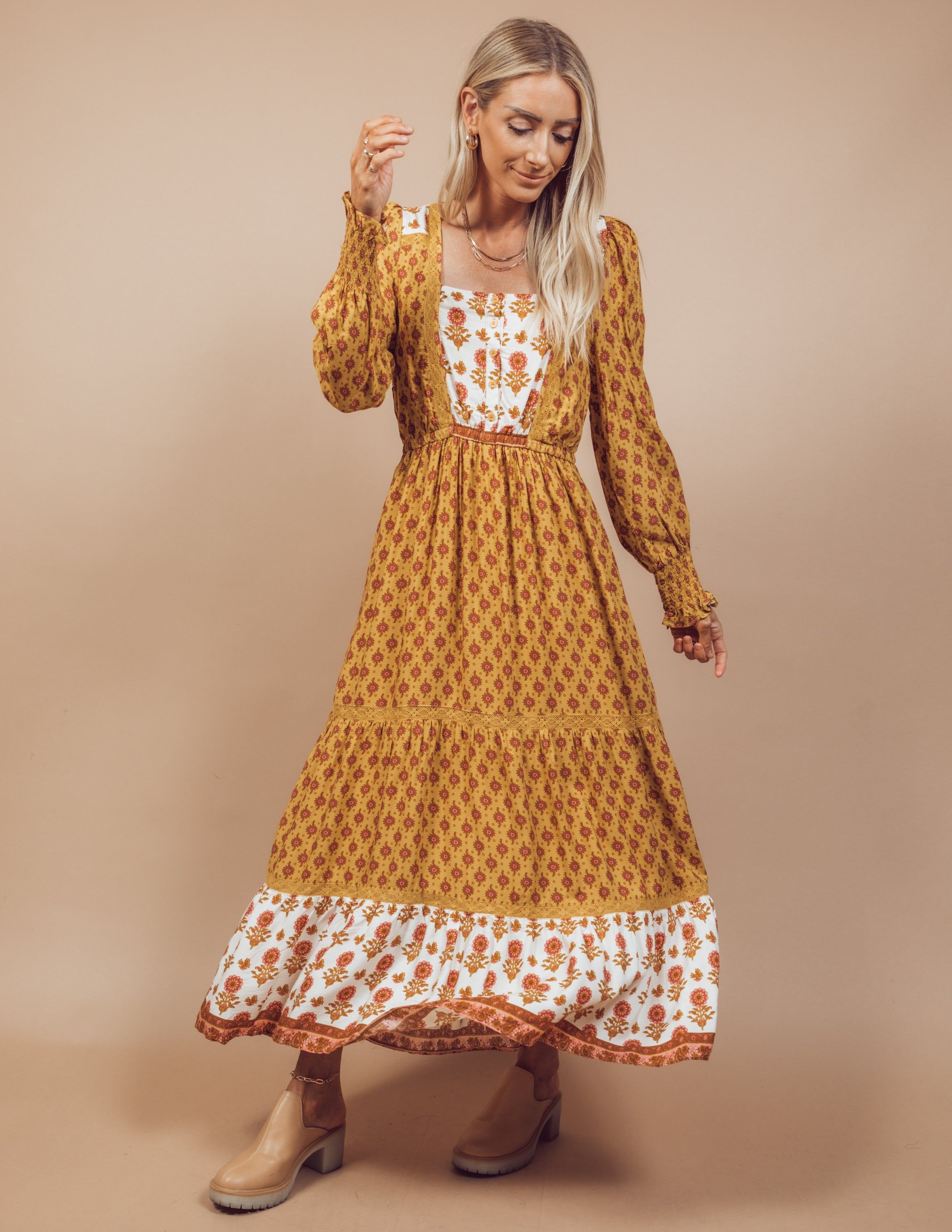 Helene Printed Dress sold by Shop Stevie product image thumbnail 2