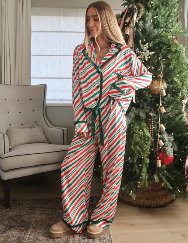 Candy Cane Lane Pajama Set sold by Shop Stevie