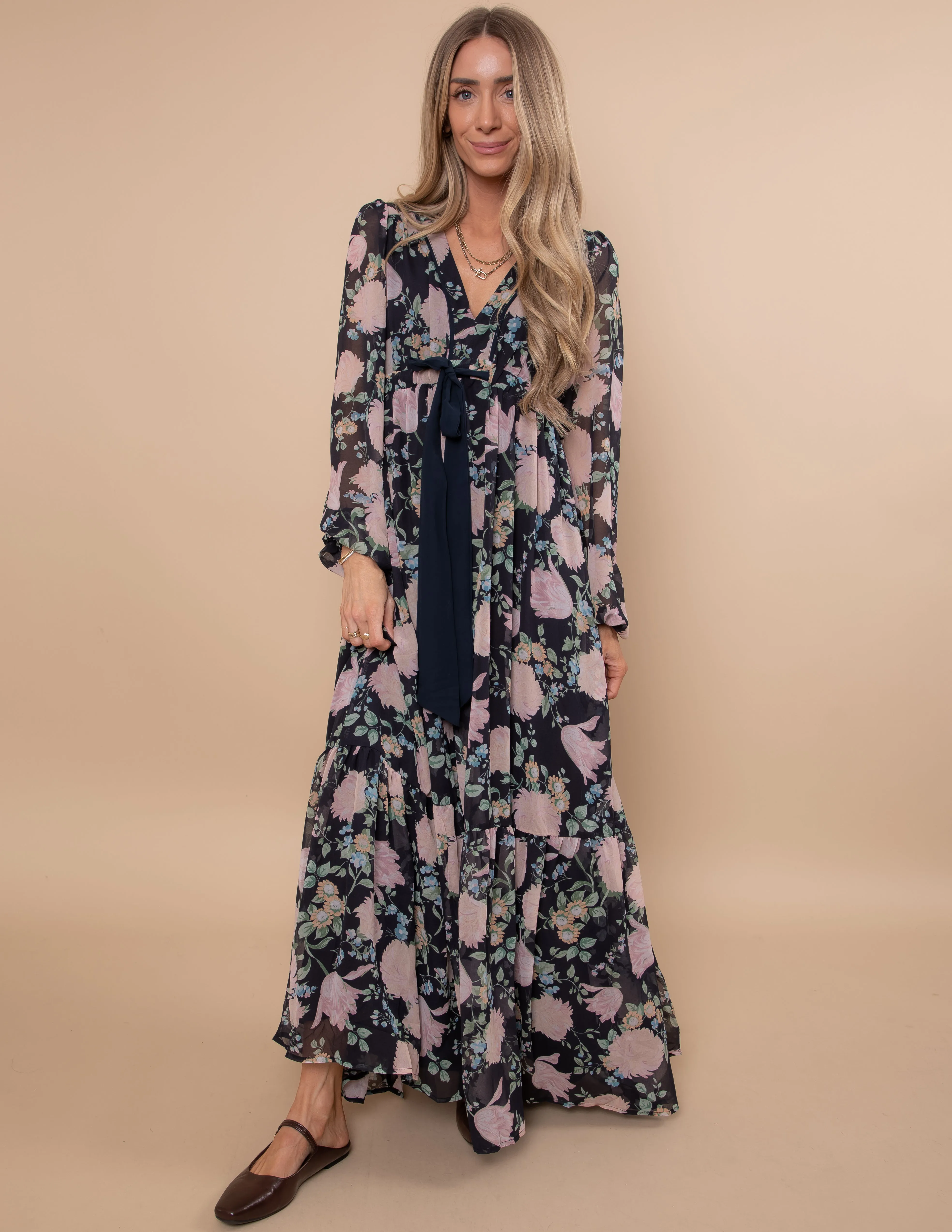 Solace Floral Maxi Dress sold by Shop Stevie product image thumbnail 2