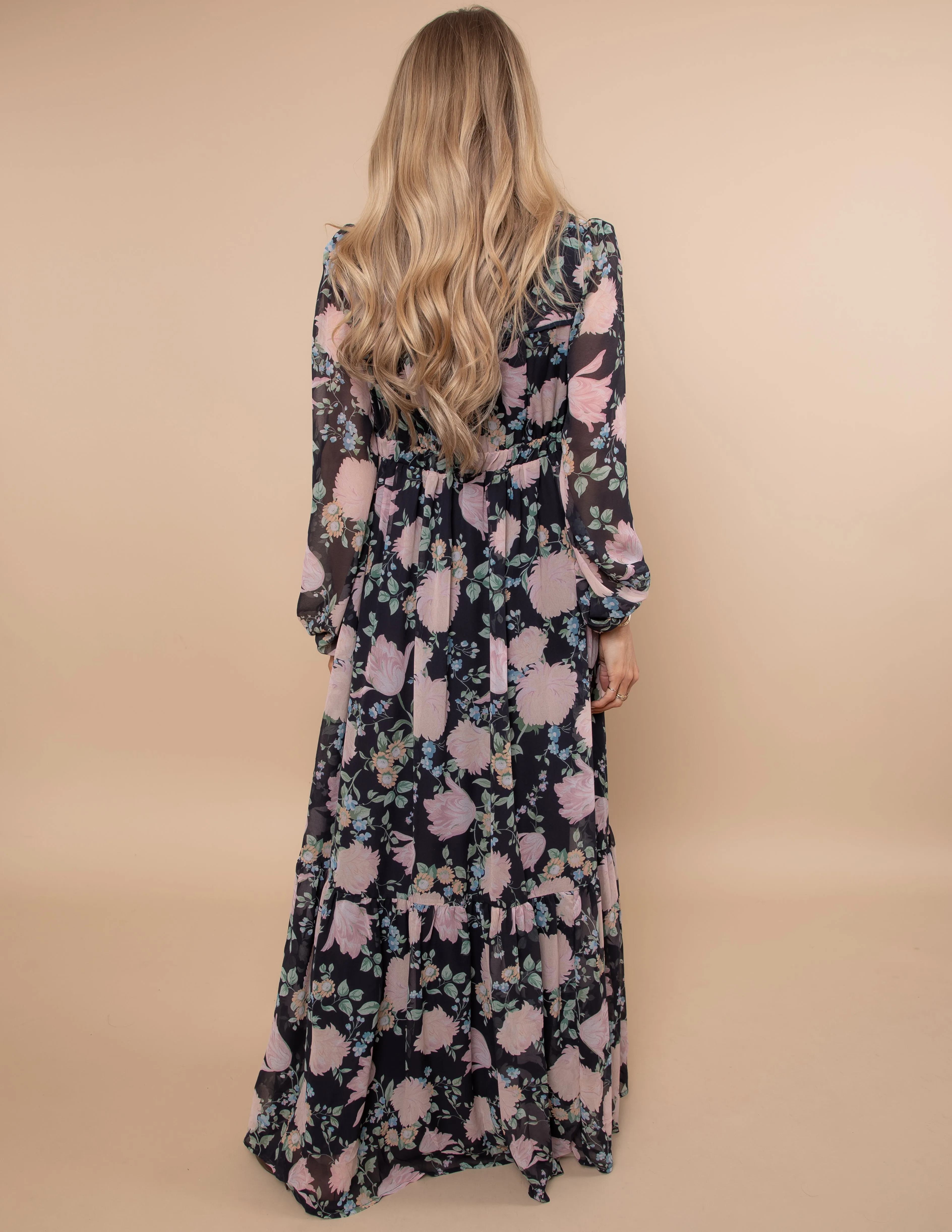 Solace Floral Maxi Dress sold by Shop Stevie product image thumbnail 4