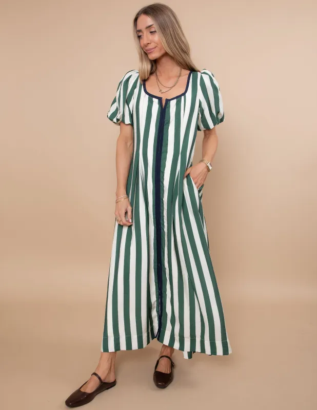 Uptown Lines Midi Dress sold by Shop Stevie