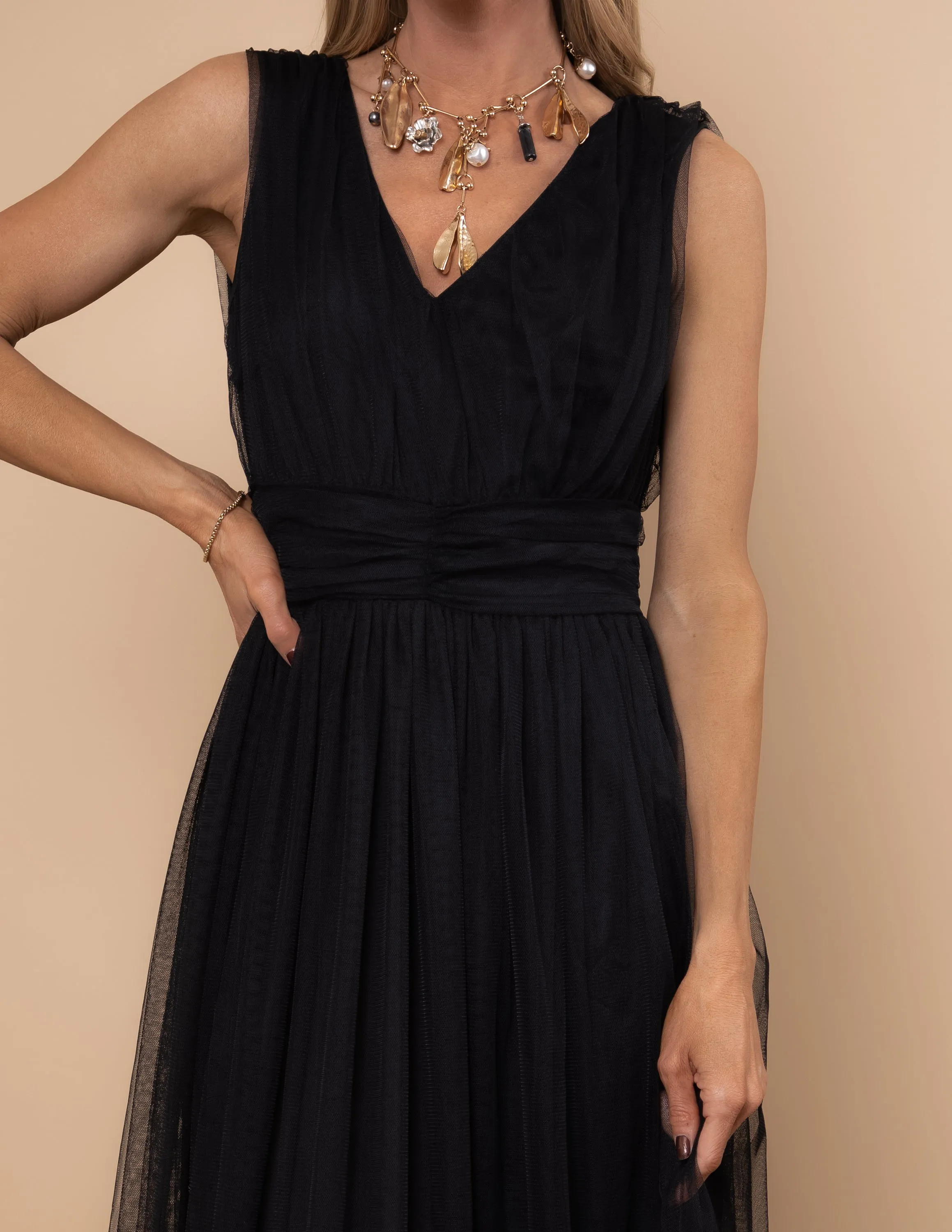 Château Romance Maxi Dress sold by Shop Stevie product image thumbnail 5