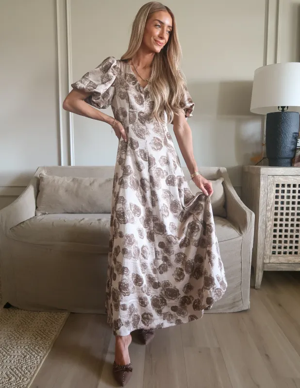 Rosalie Floral Maxi Pre-Order sold by Shop Stevie