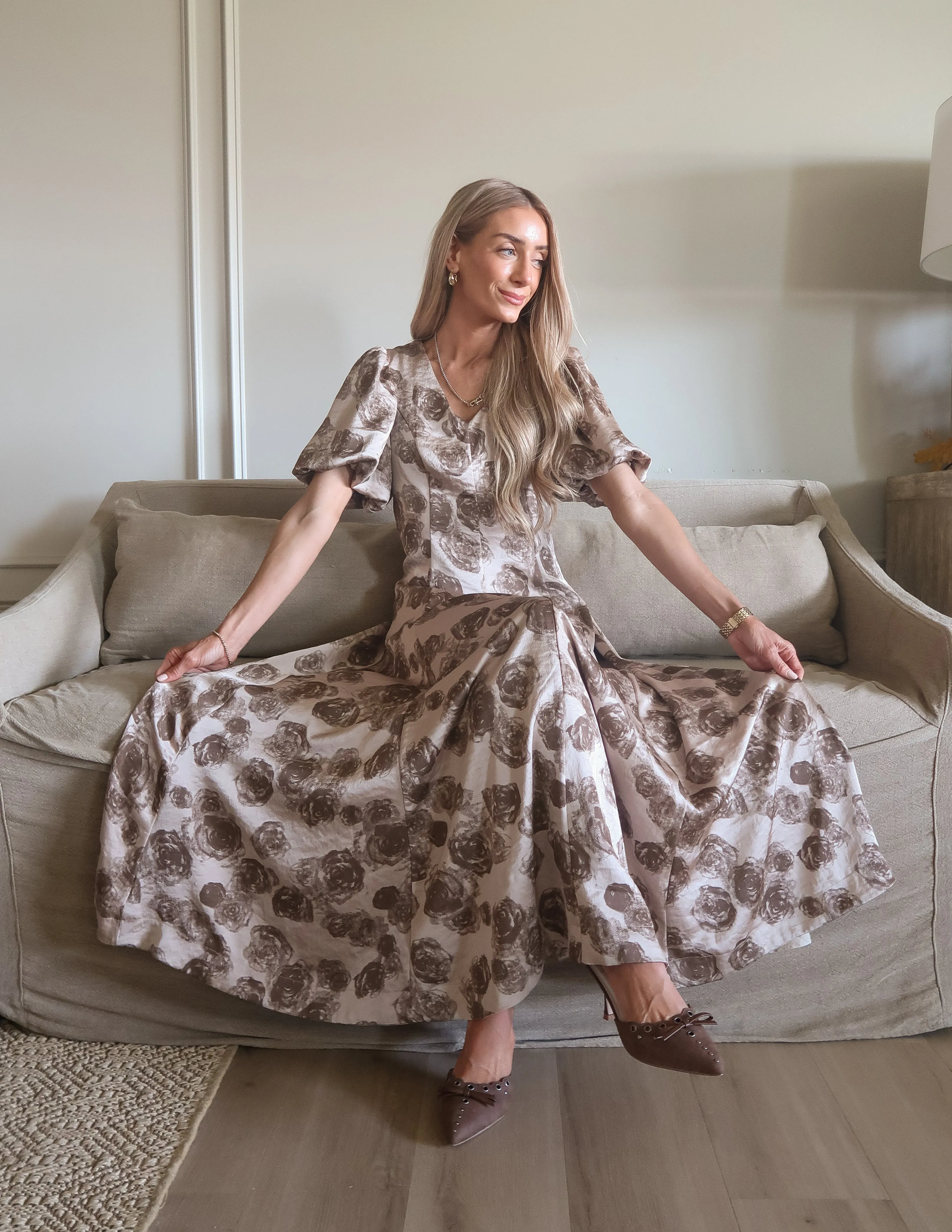 Rosalie Floral Maxi Pre-Order sold by Shop Stevie product image thumbnail 2