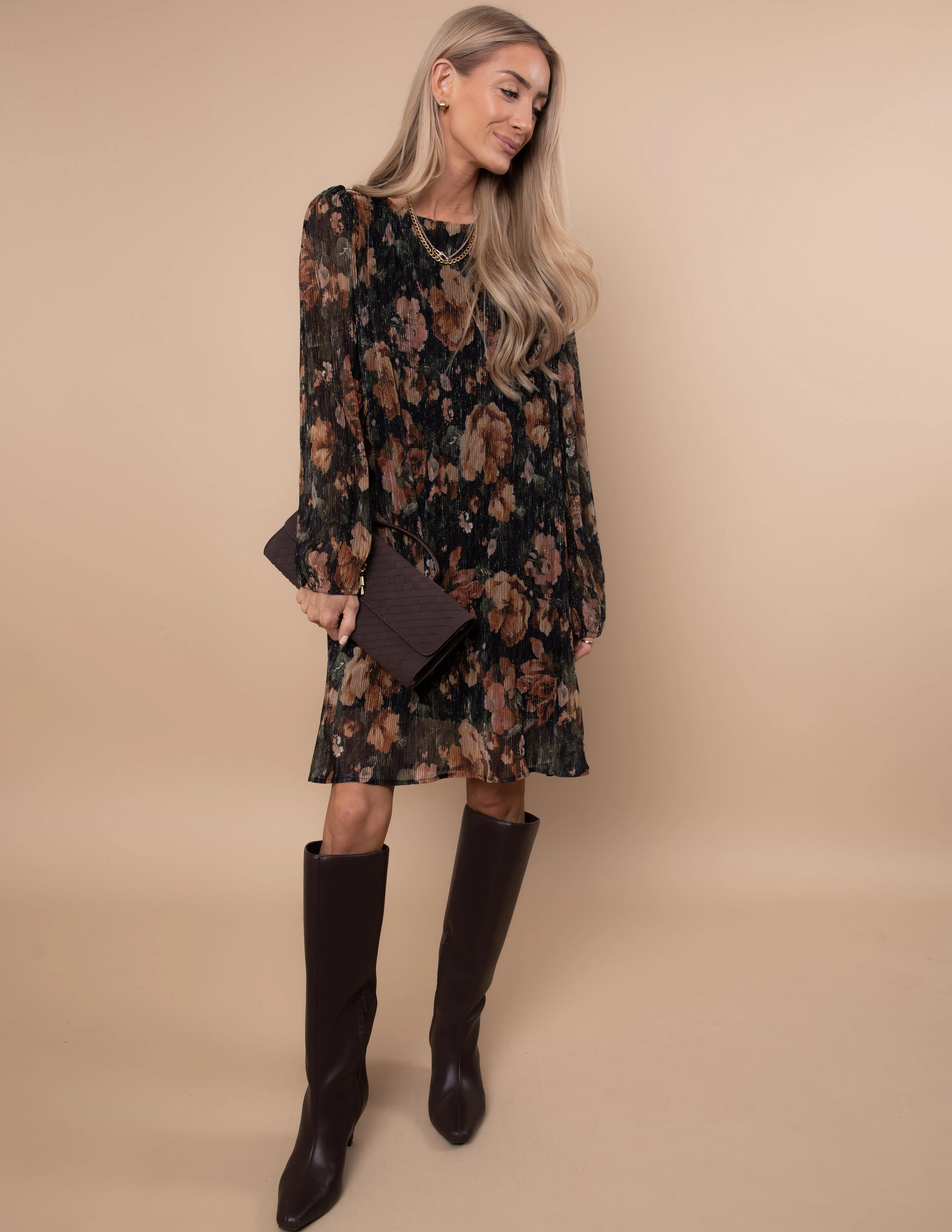 Wanderlust Floral Mini Dress sold by Shop Stevie product image thumbnail 3