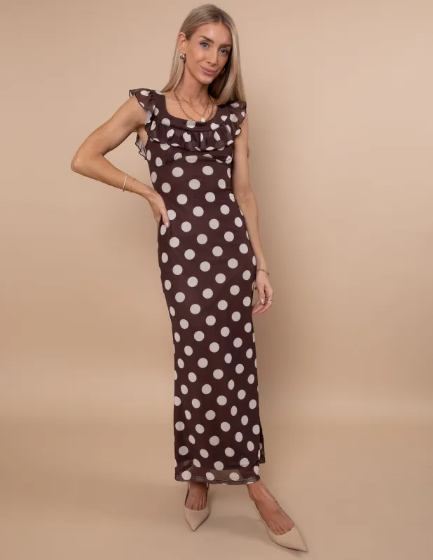 Dot Midi Dress sold by Shop Stevie