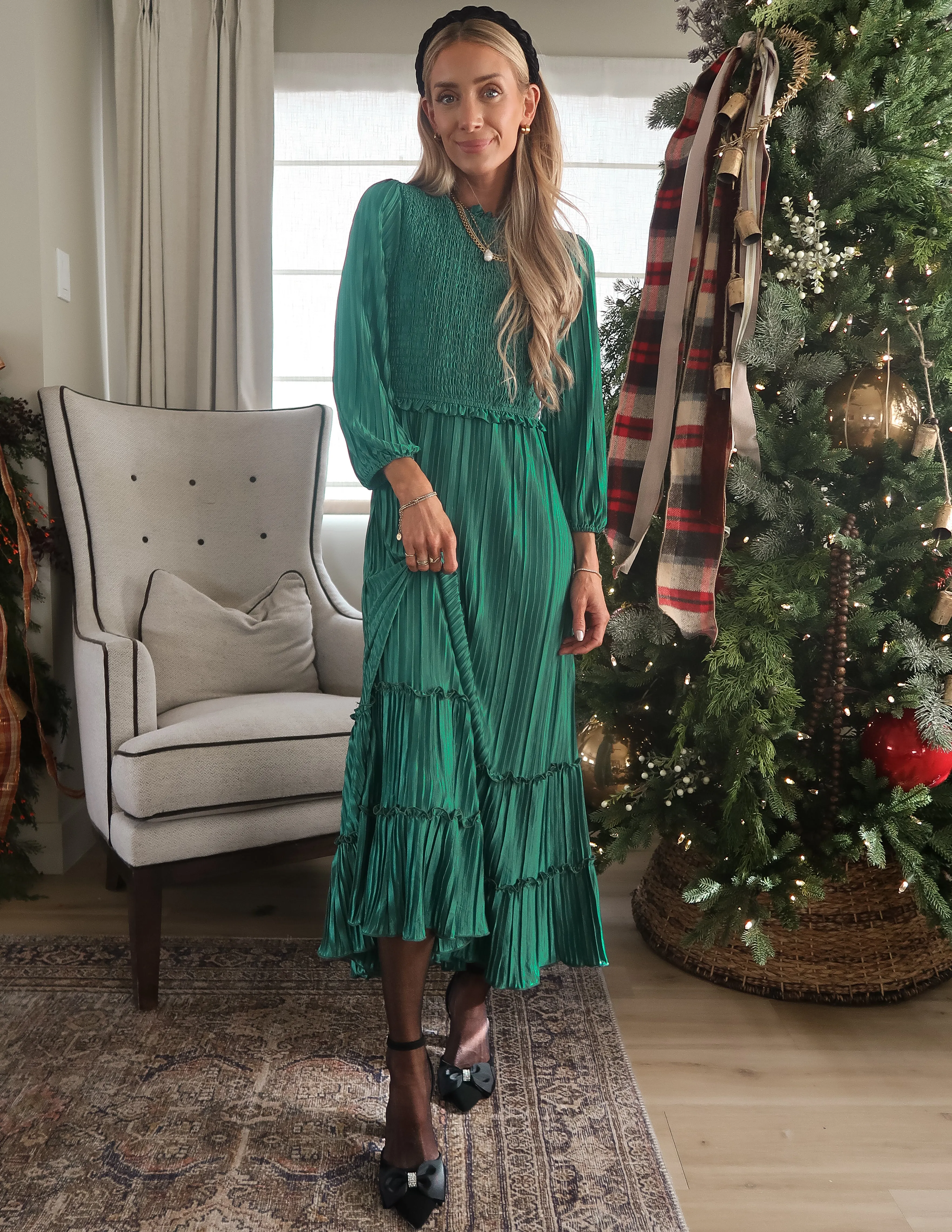 Holly Pleated Dress sold by Shop Stevie product image thumbnail 2
