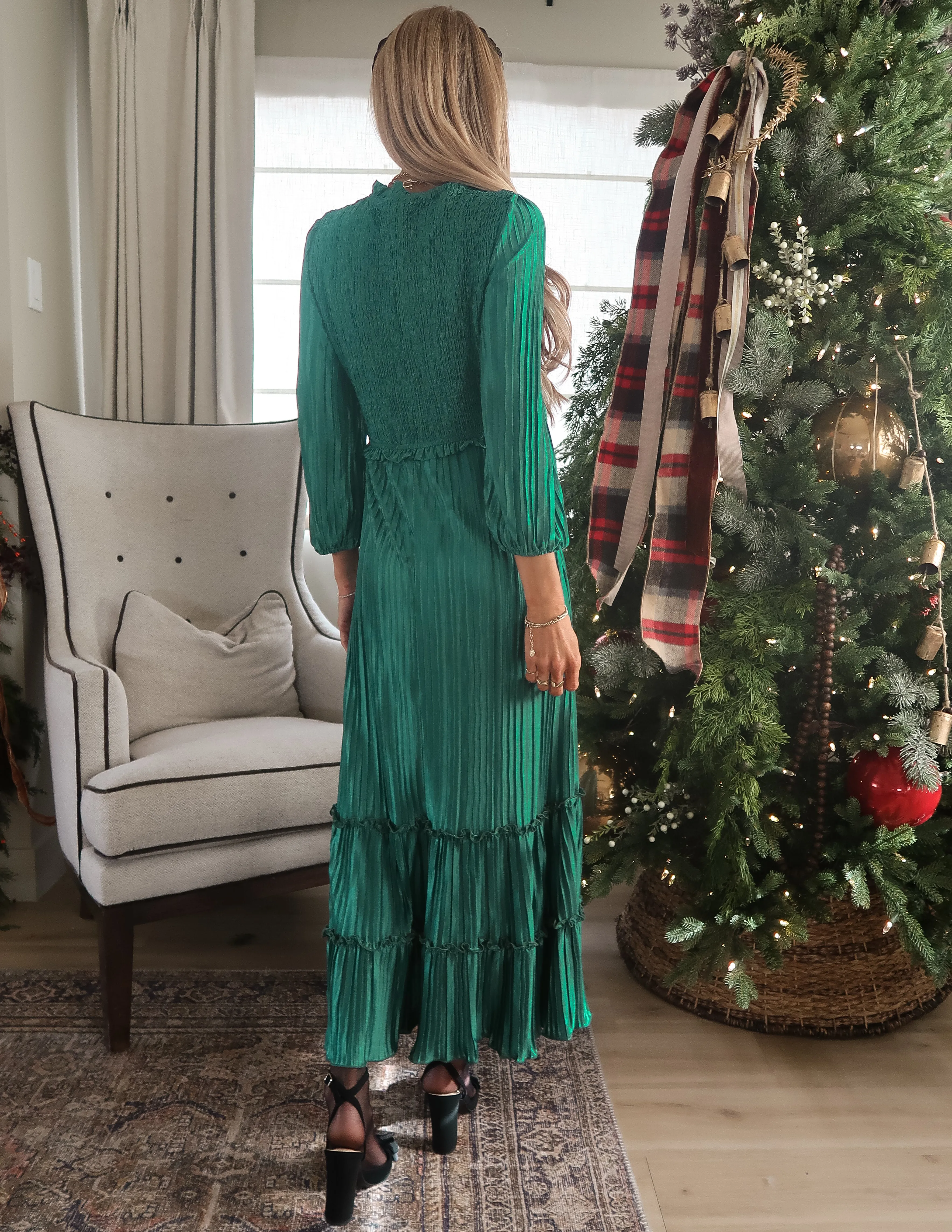 Holly Pleated Dress sold by Shop Stevie product image thumbnail 4
