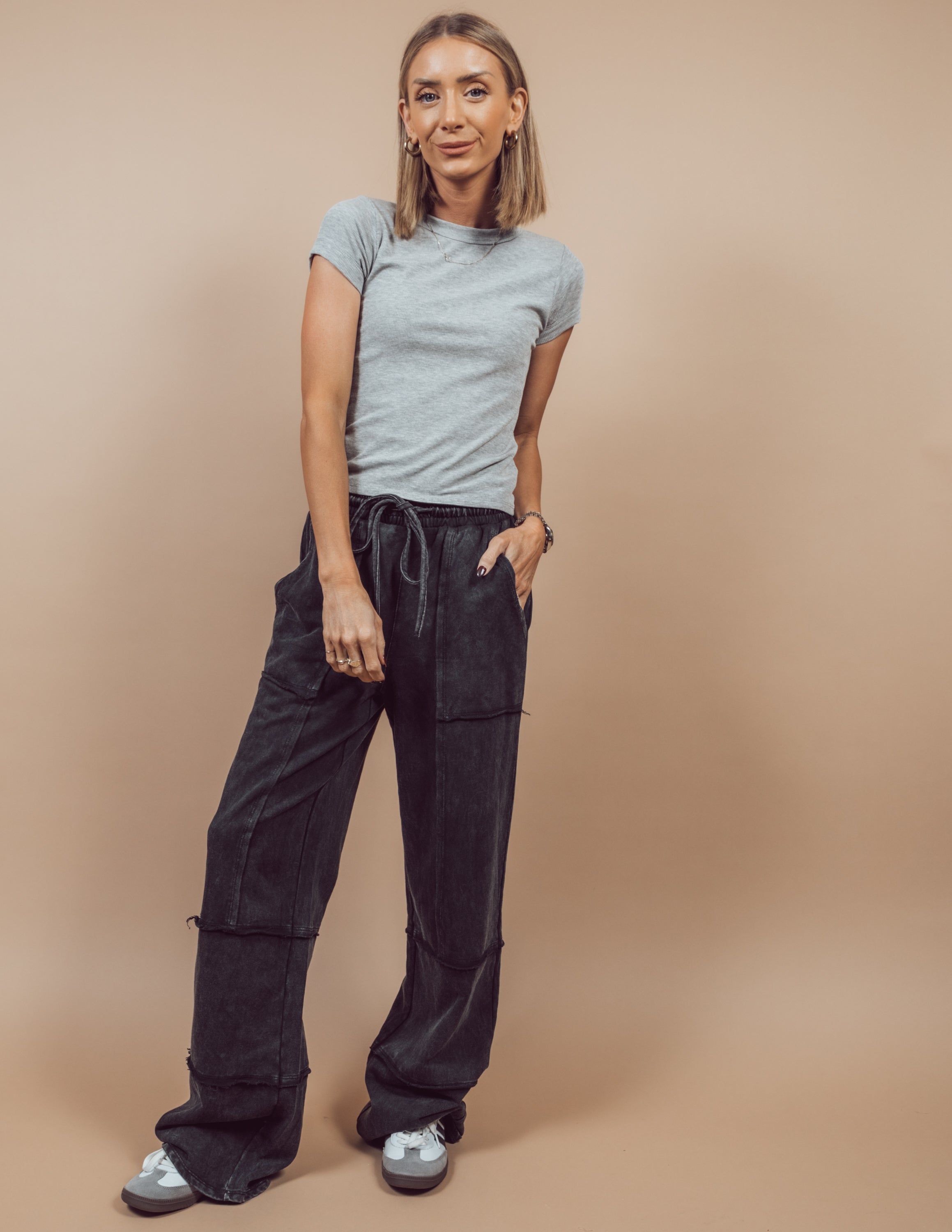 Ebby Mineral Washed Pants *COMING SOON* sold by Shop Stevie product image thumbnail 3