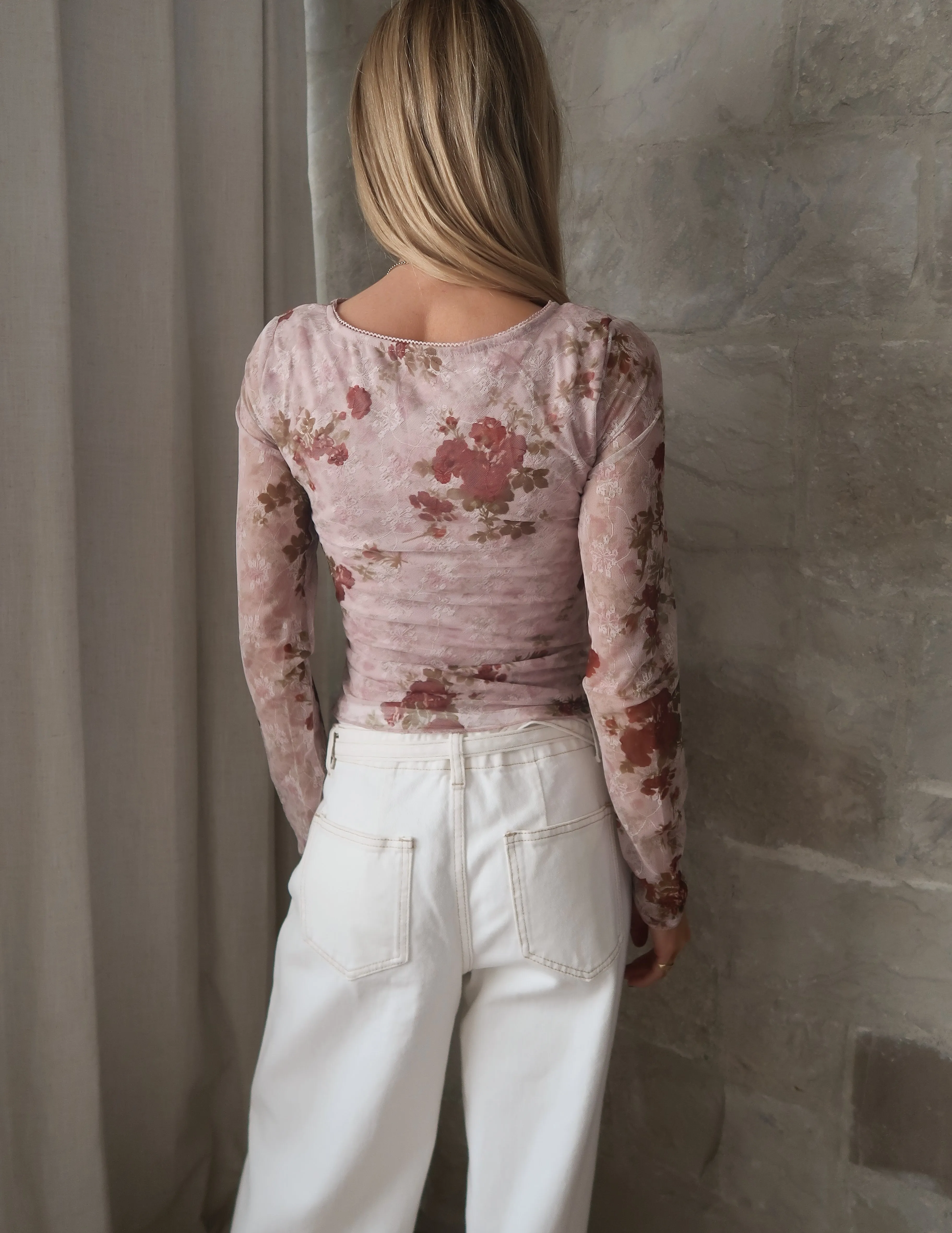 Bloom Mesh Top sold by Shop Stevie product image thumbnail 4