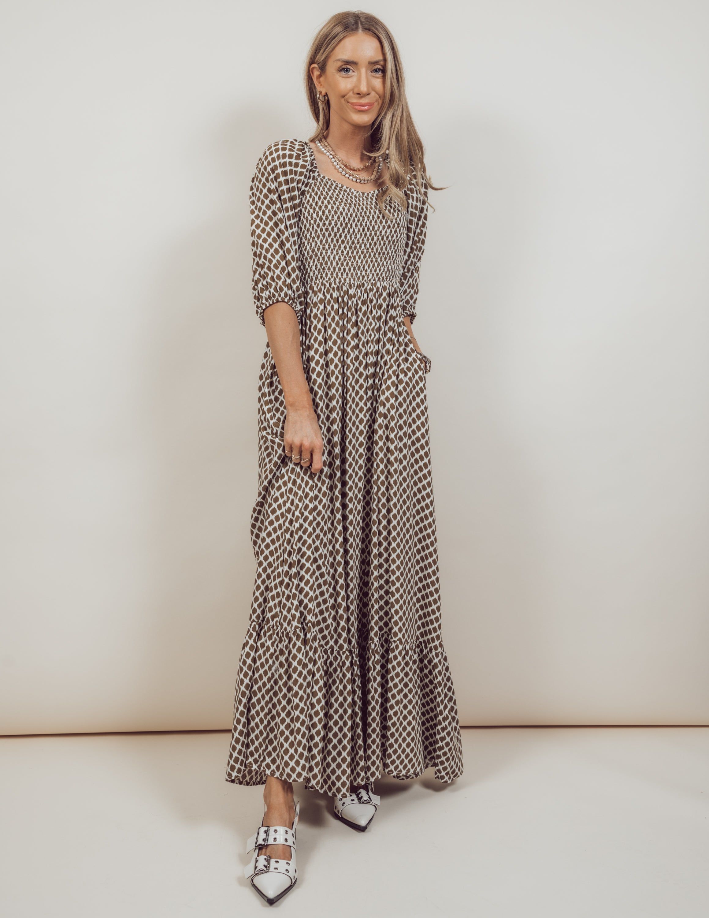 Zayla Printed Maxi Dress *COMING SOON* sold by Shop Stevie product image thumbnail 3