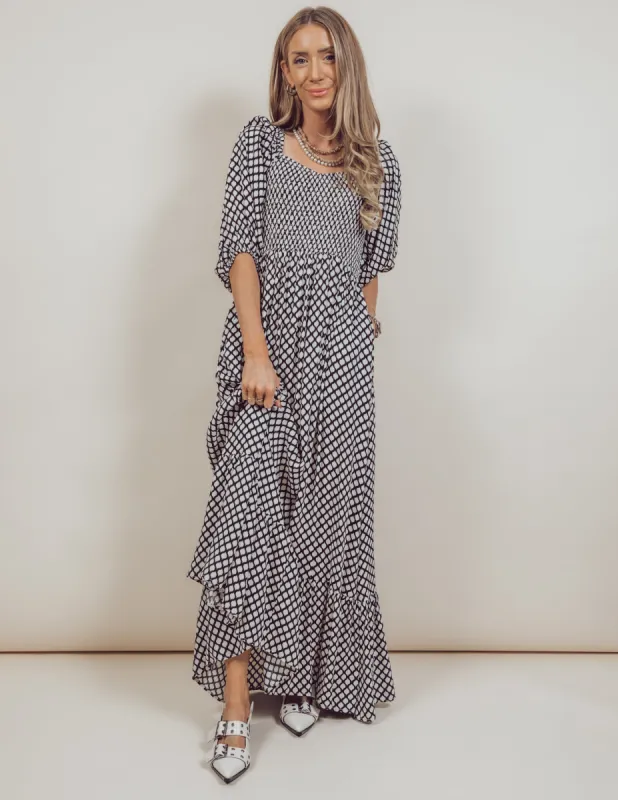 Zayla Printed Maxi Dress sold by Shop Stevie