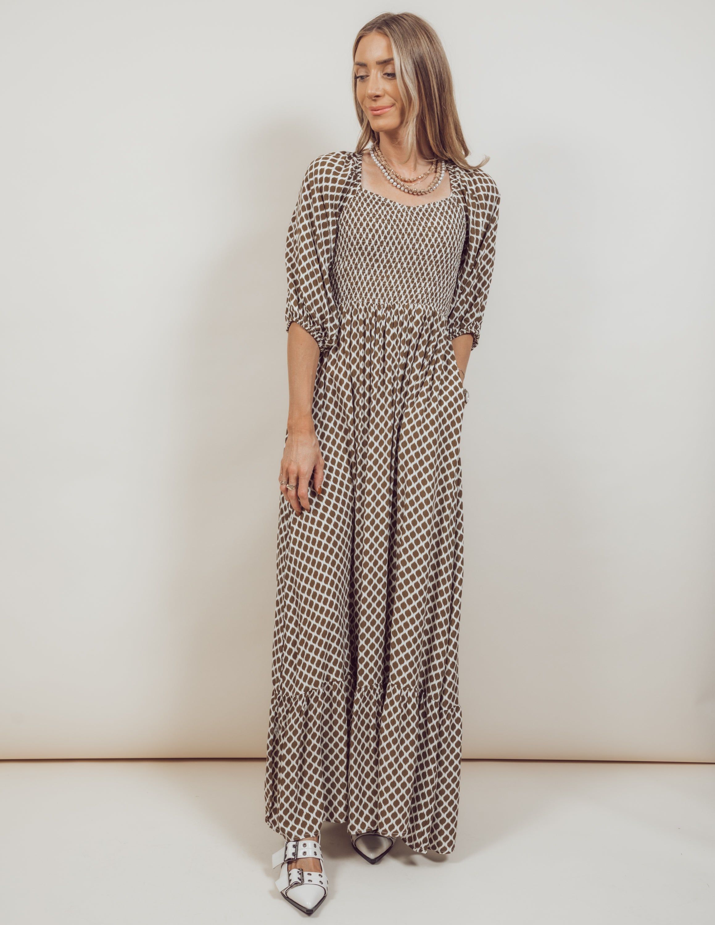 Zayla Printed Maxi Dress *COMING SOON* sold by Shop Stevie product image thumbnail 5