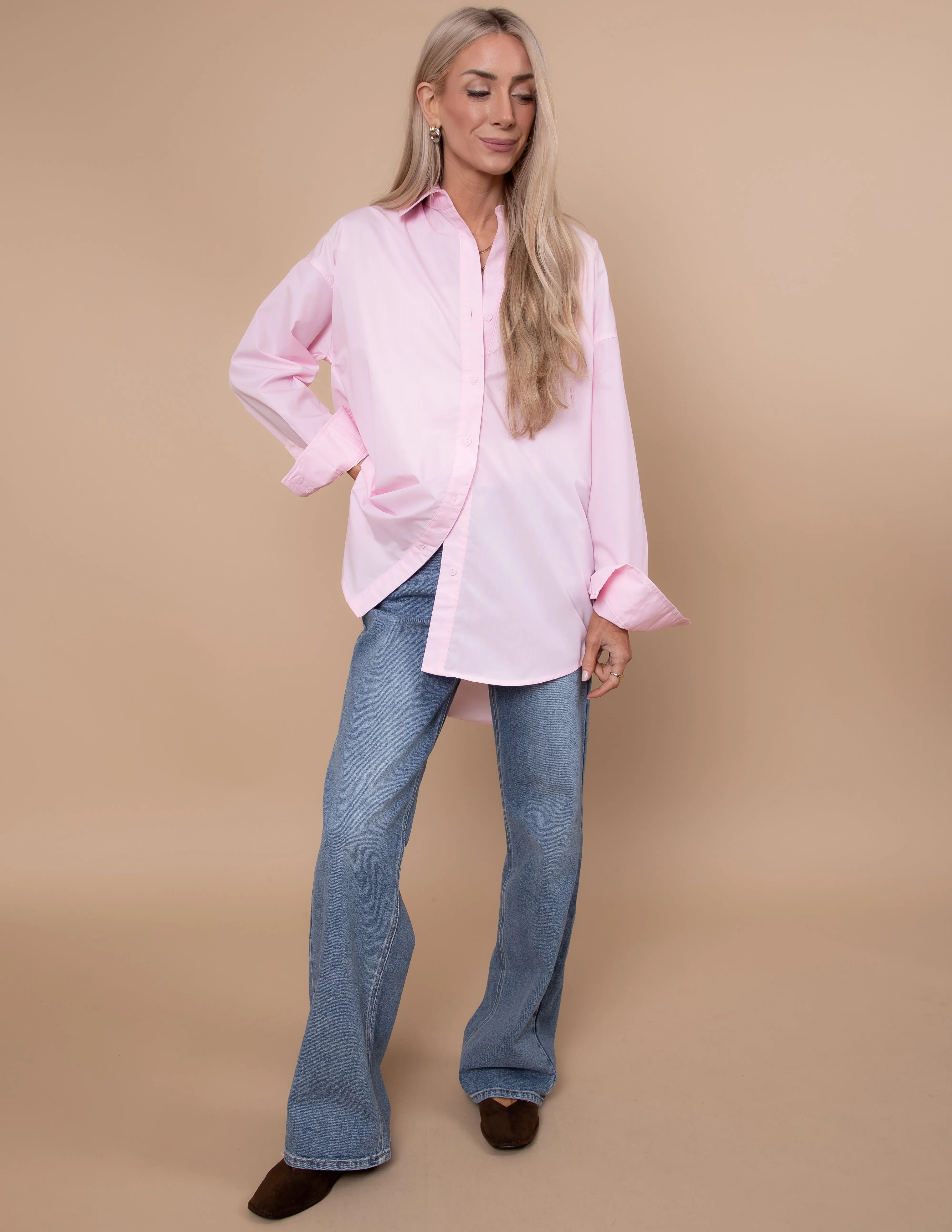 Soft Structure Oversized Shirt sold by Shop Stevie product image thumbnail 2