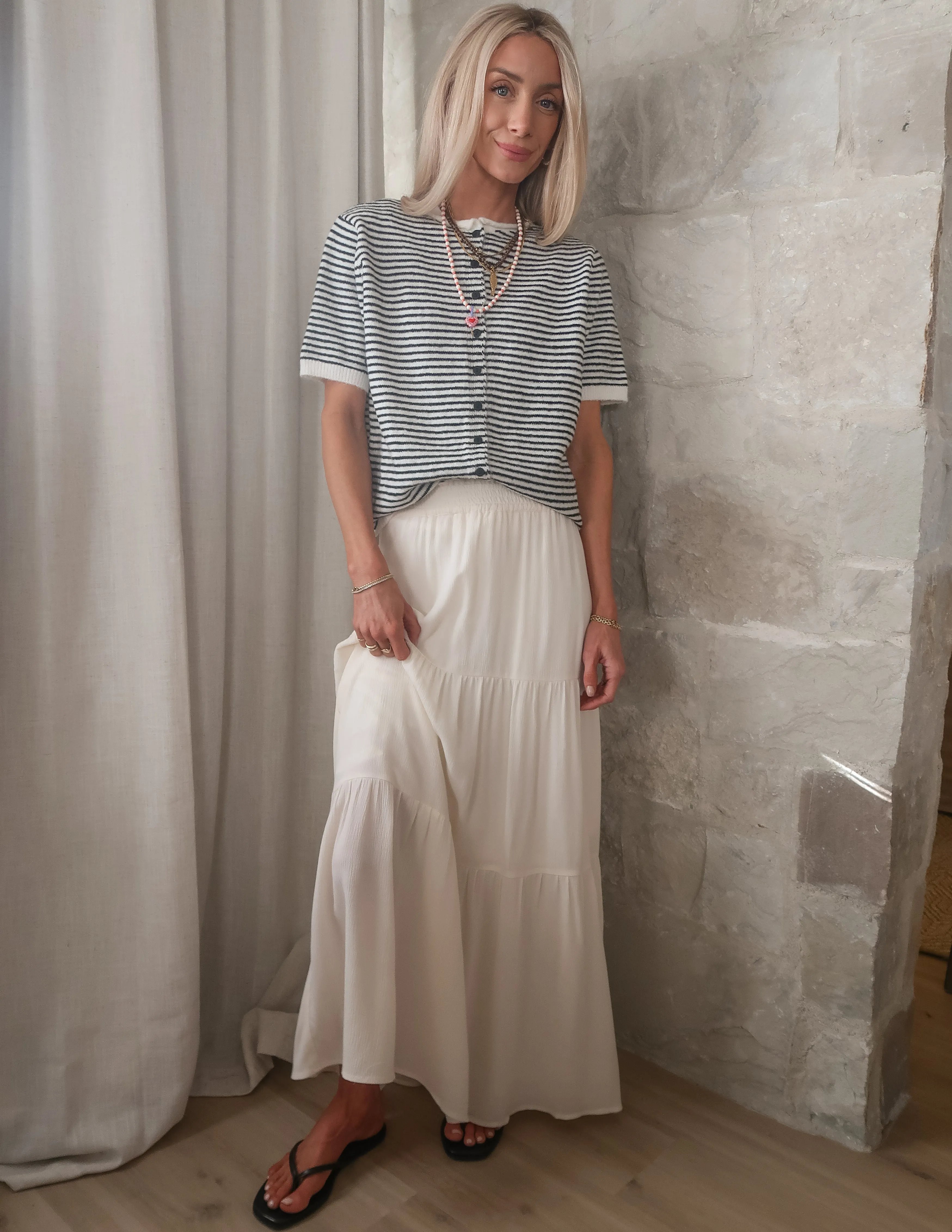 Coastal Button Knit sold by Shop Stevie product image thumbnail 2