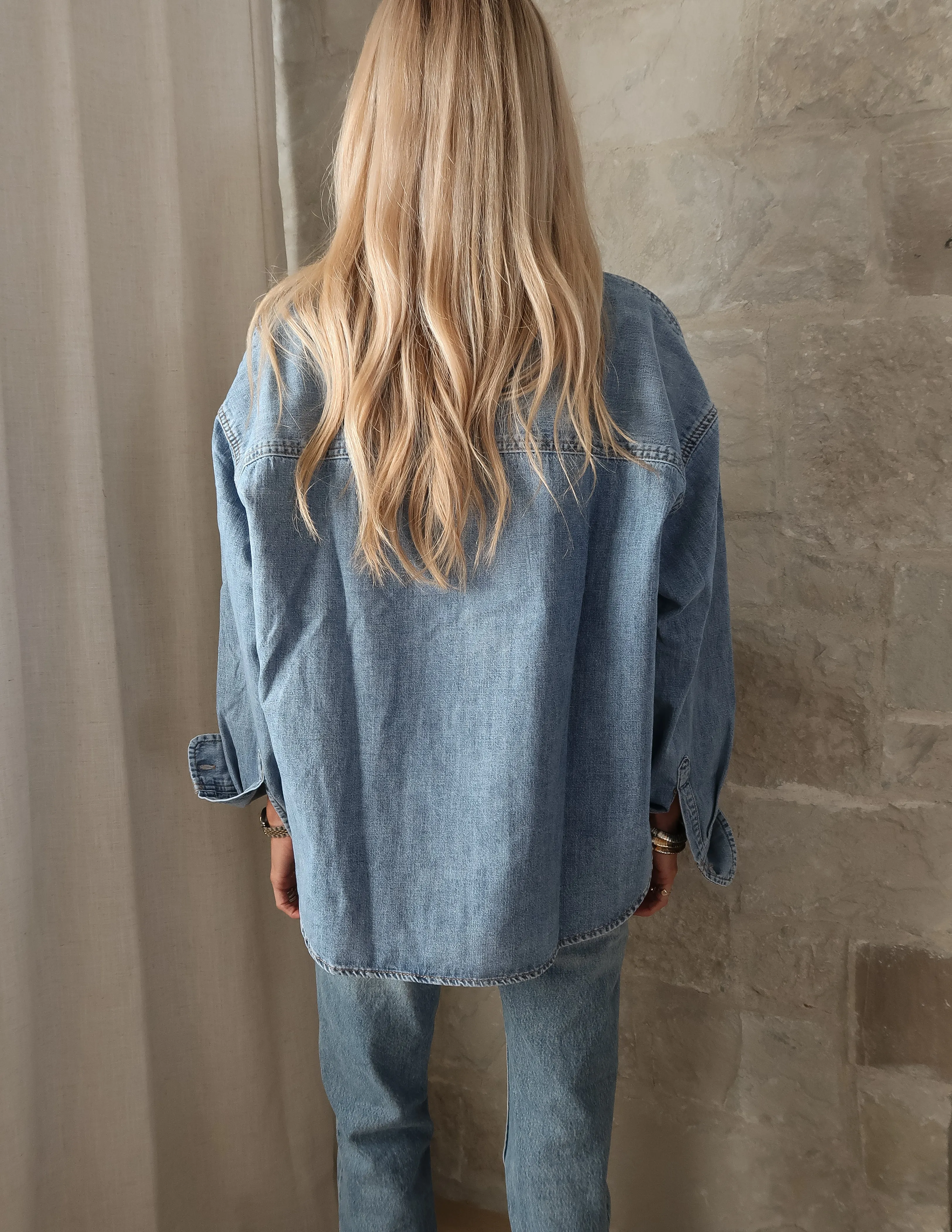 Off-Duty Denim Top sold by Shop Stevie product image thumbnail 5