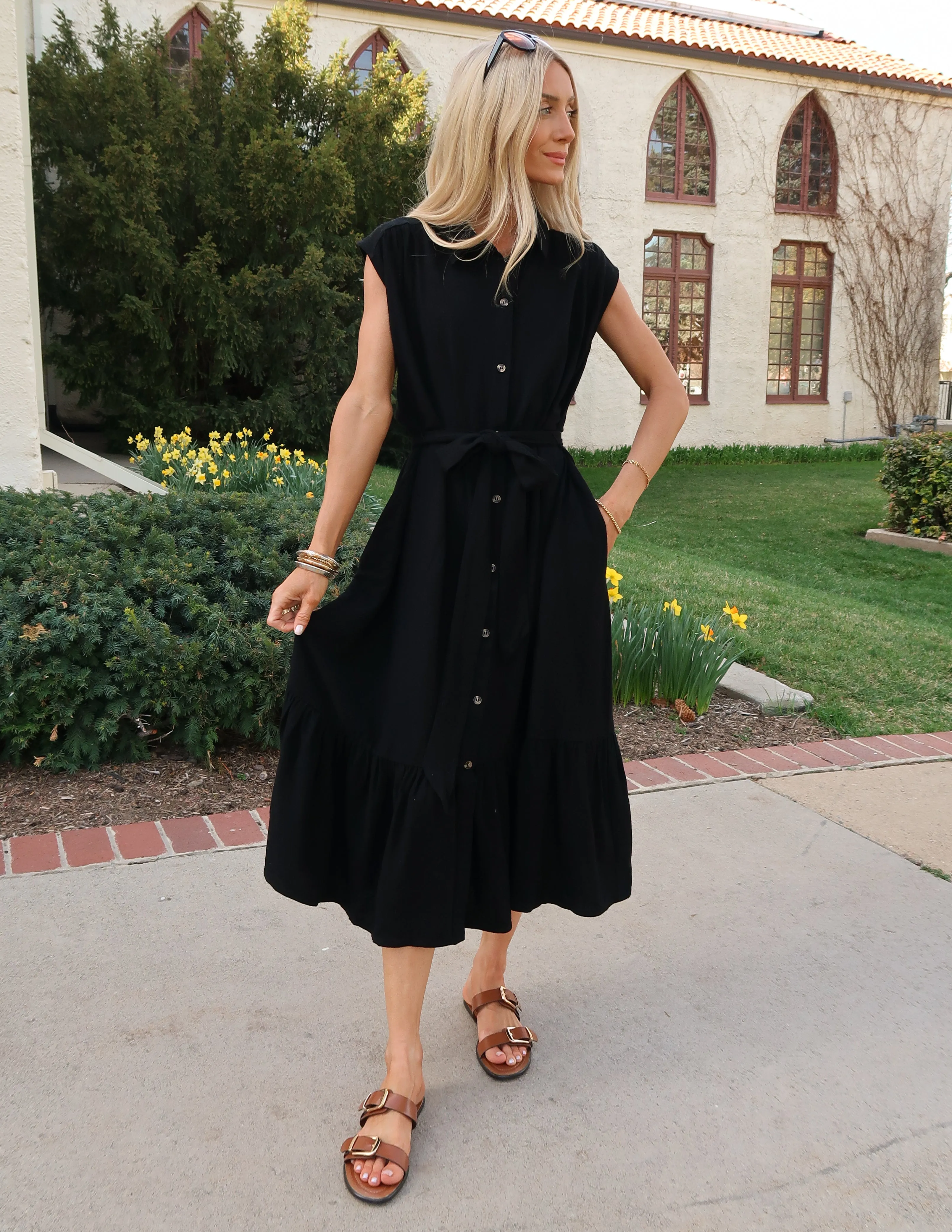 Natural Grace Midi Dress sold by Shop Stevie product image thumbnail 4