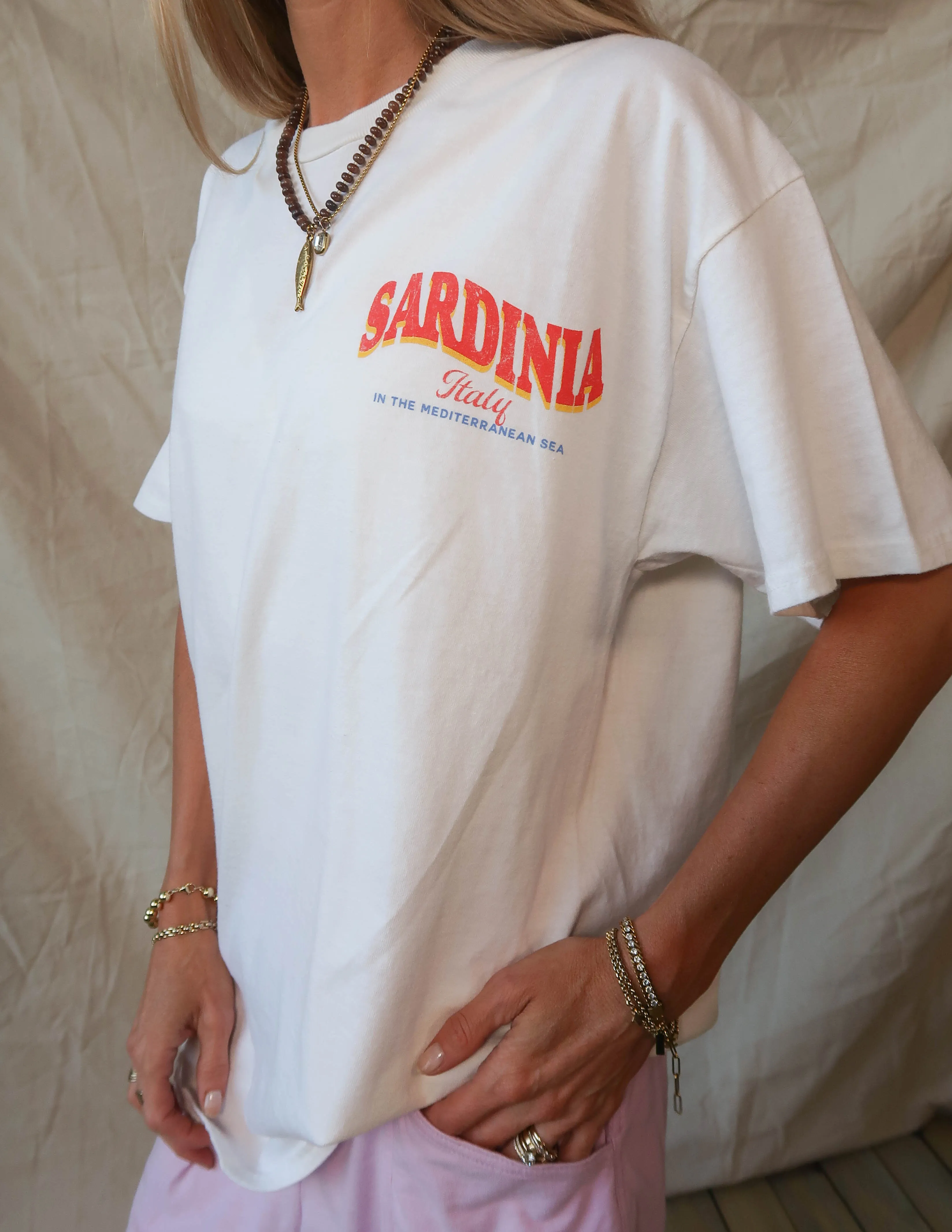 Sardinia Italy Graphic Tee sold by Shop Stevie product image thumbnail 3