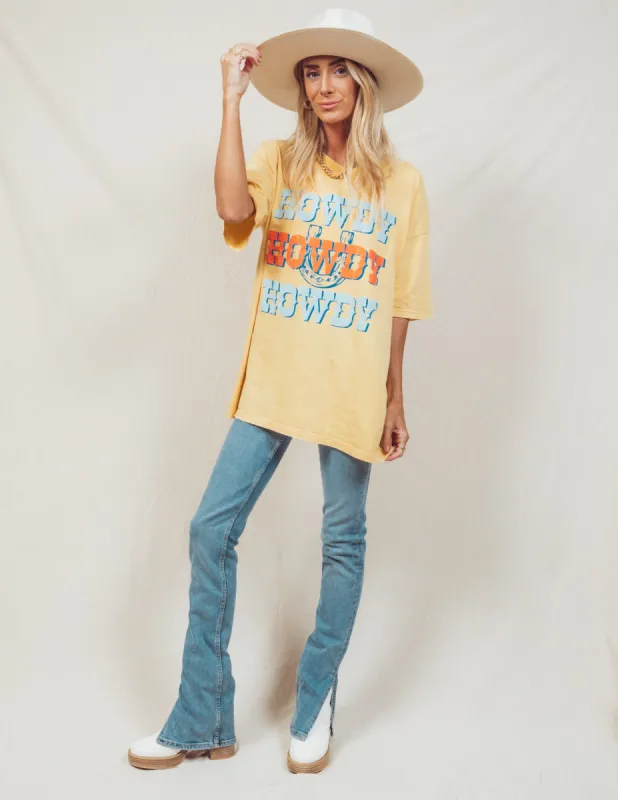 Howdy Oversize Graphic Tee sold by Shop Stevie