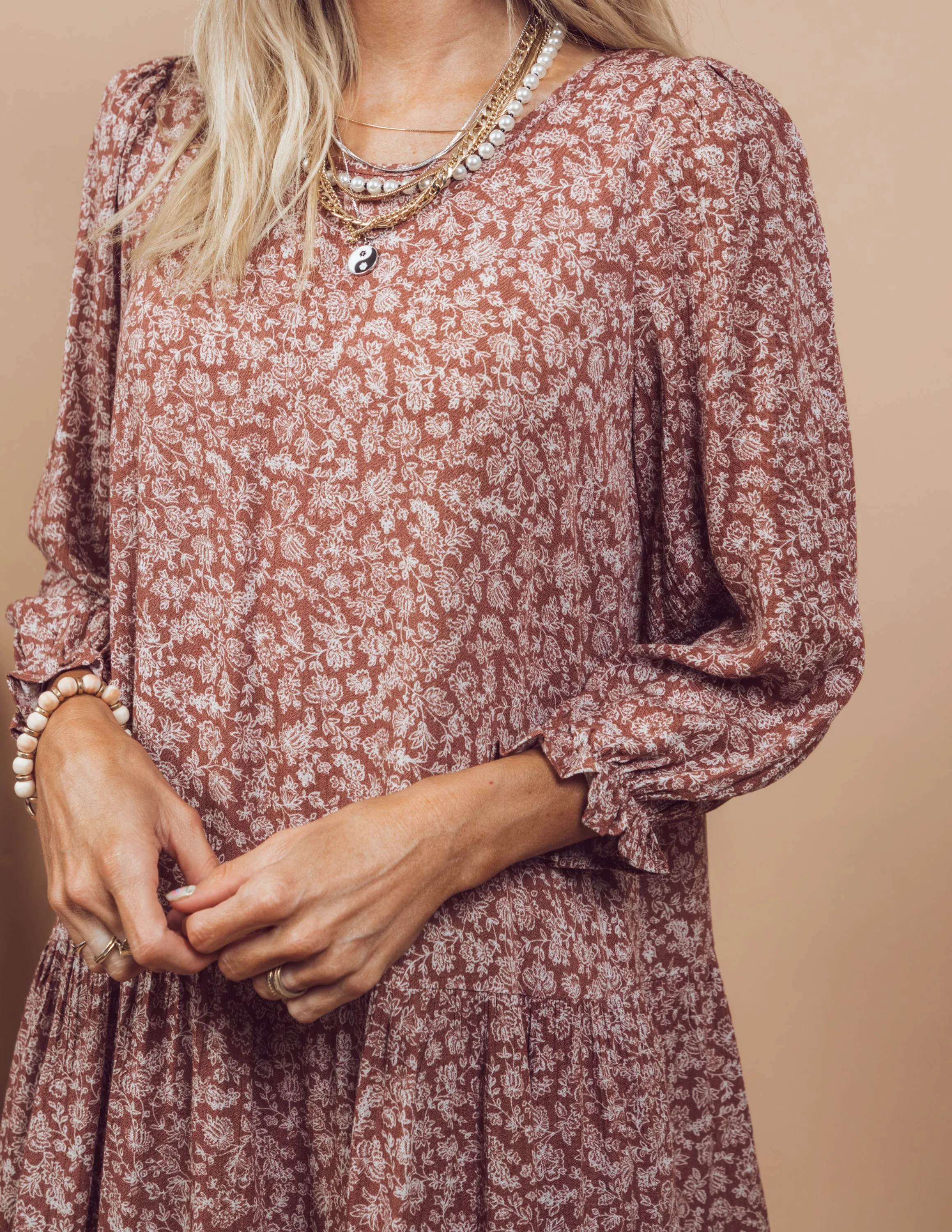 Lucy Printed Dress sold by Shop Stevie product image thumbnail 5