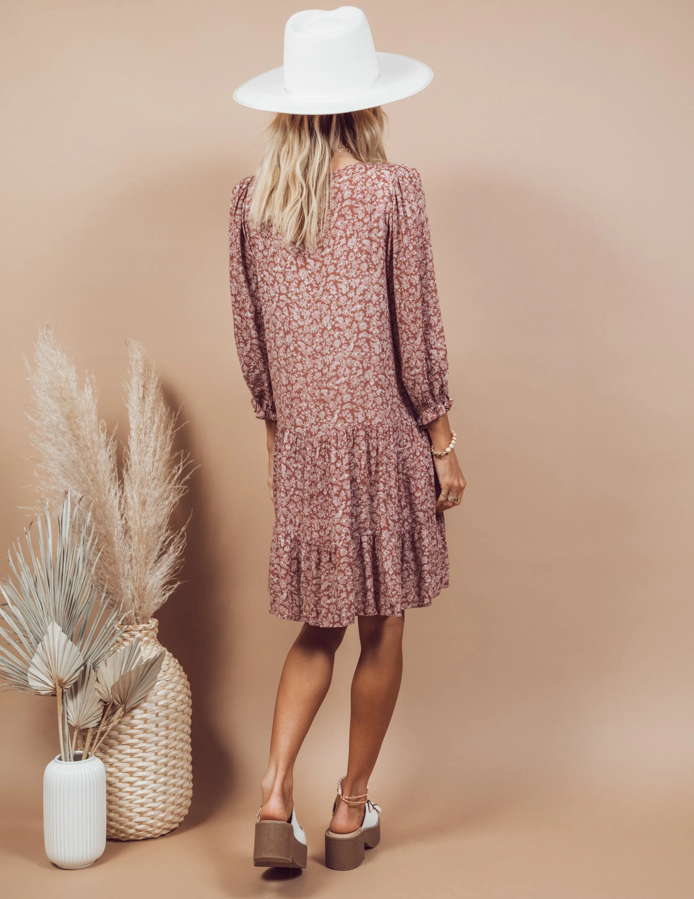 Lucy Printed Dress sold by Shop Stevie product image thumbnail 4